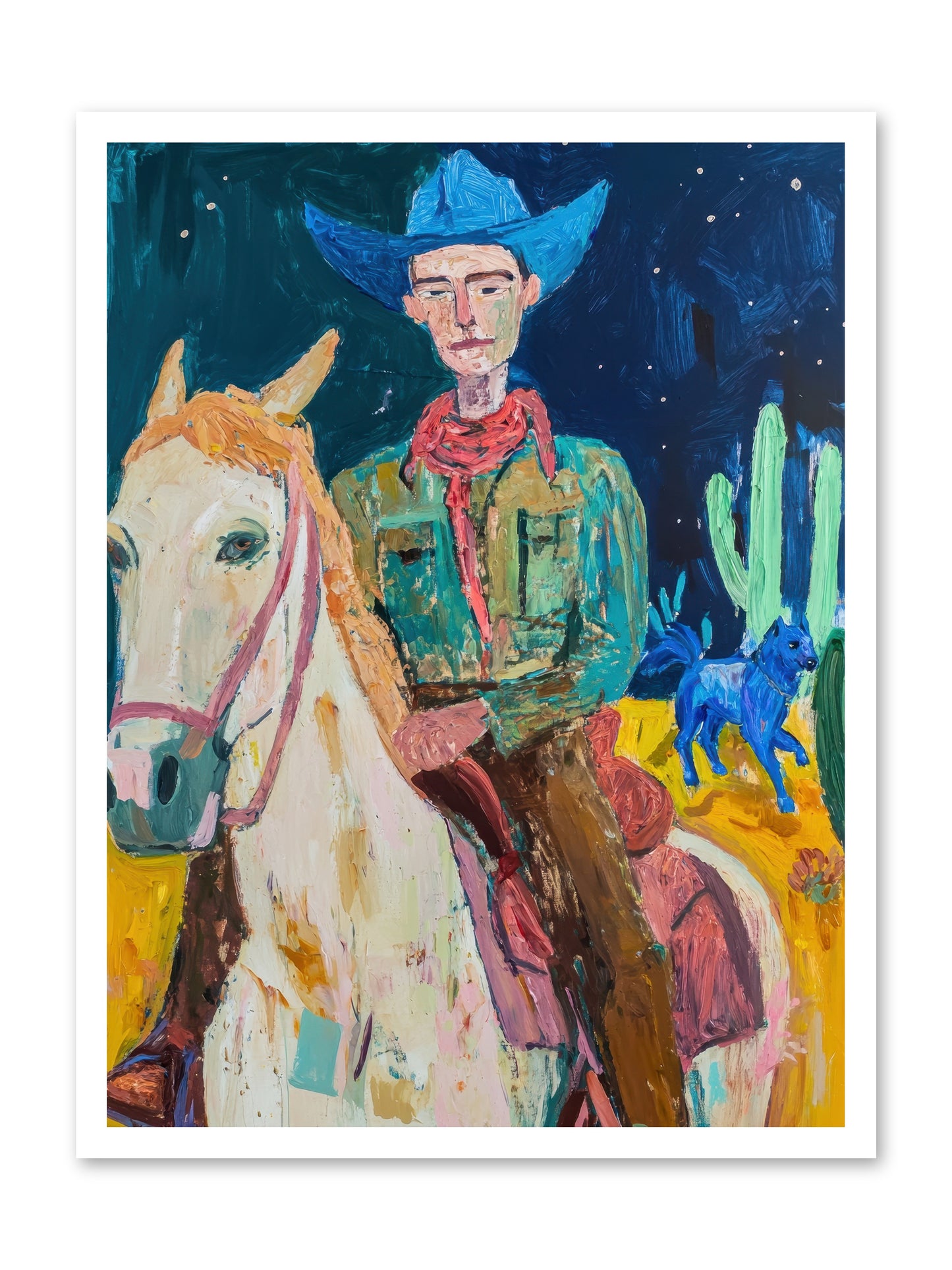 Painted Pony Spirit -- Paper Print 24x32