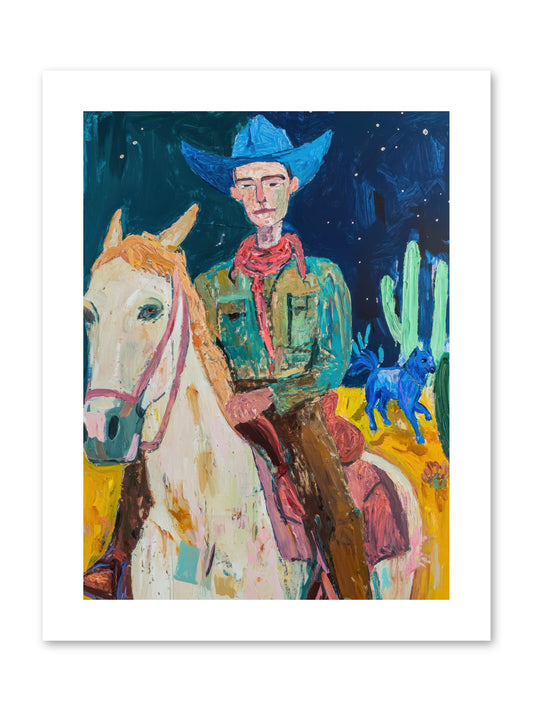 Painted Pony Spirit -- Paper Print 9x12
