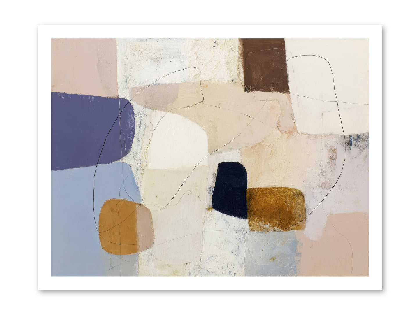 Painted Silence -- Loose Canvas Print 24x18