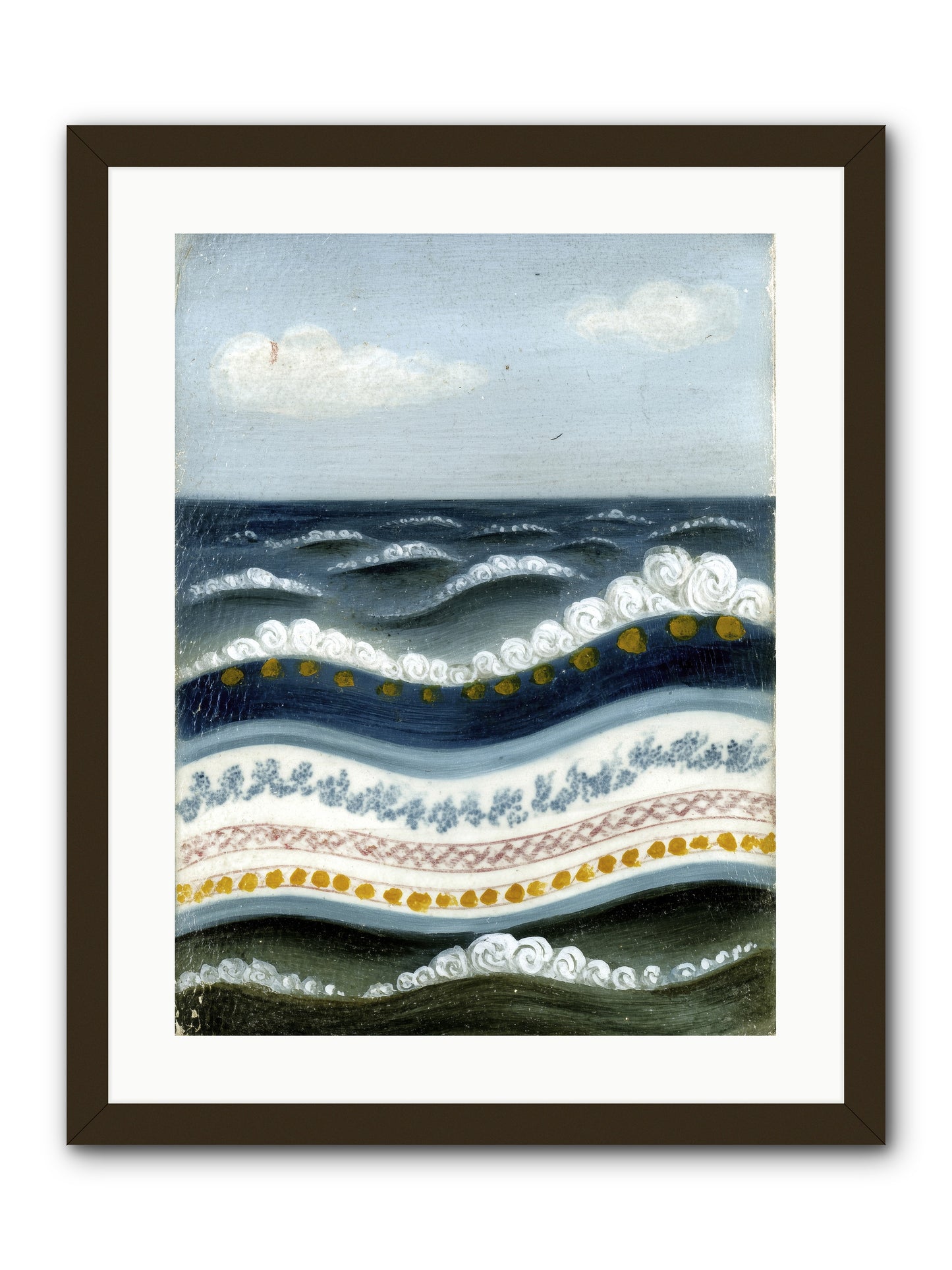 Painted Waters -- Framed Print - Black 18x24