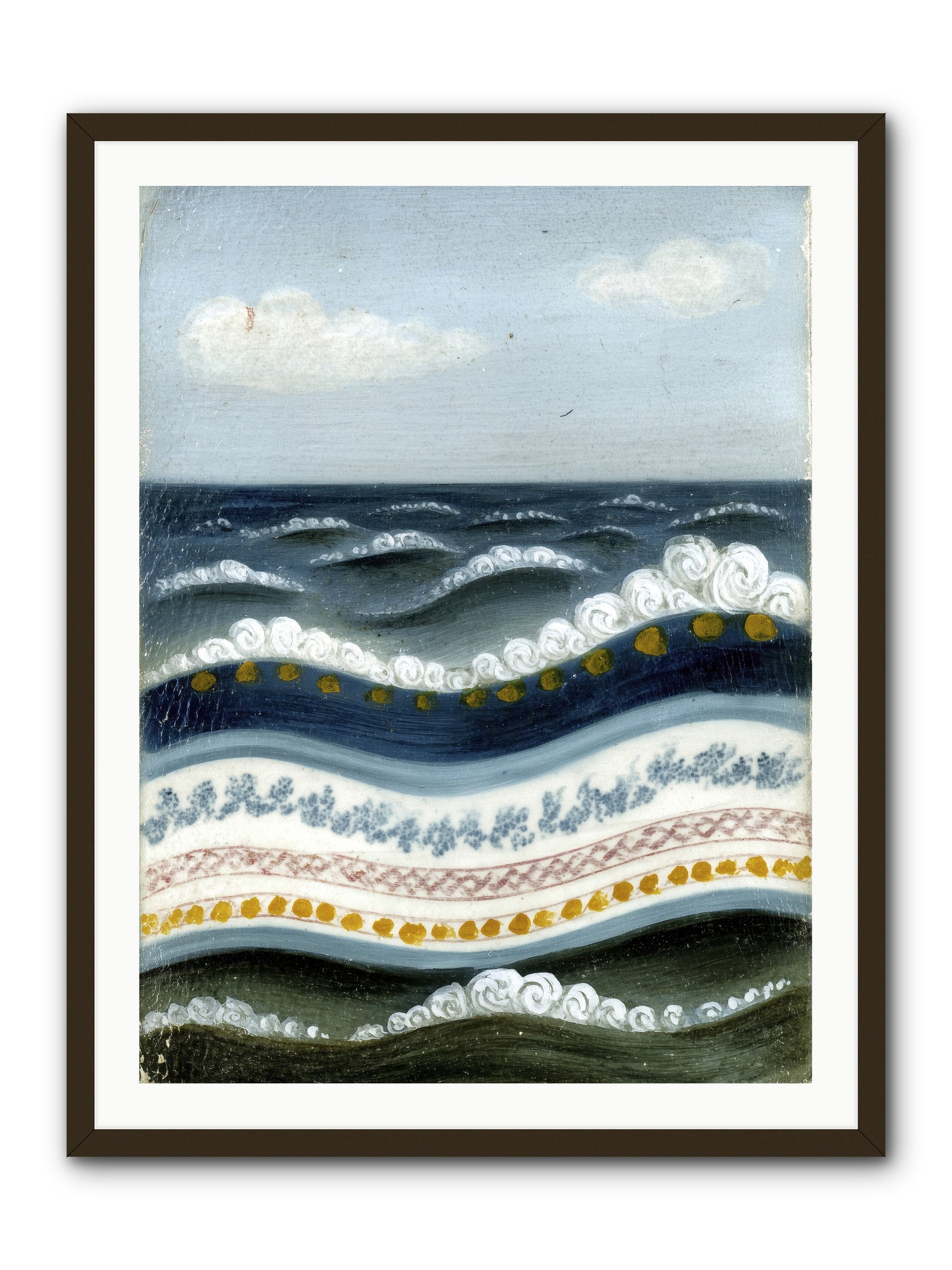 Painted Waters -- Framed Print - Black 30x40