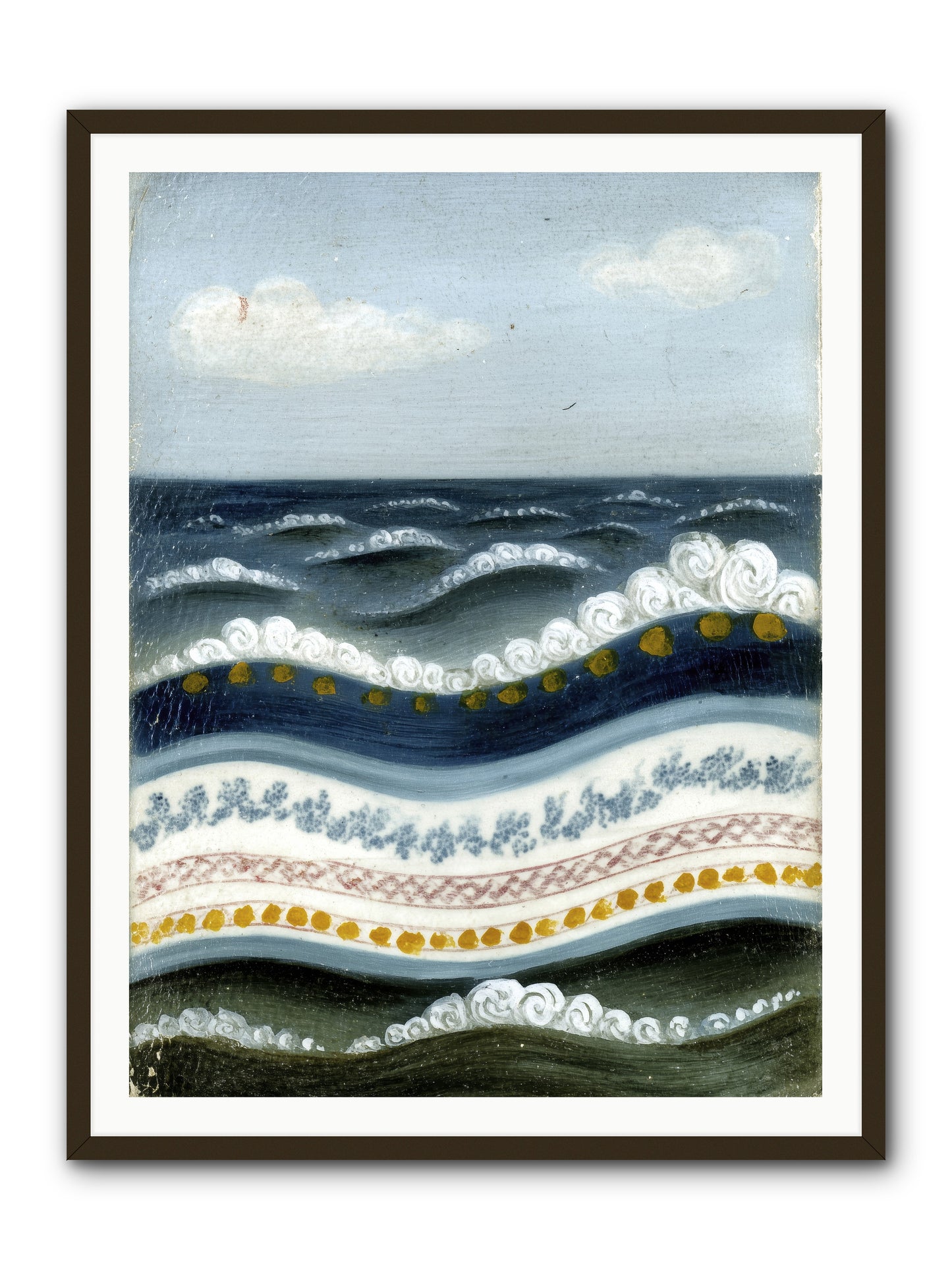 Painted Waters -- Framed Print - Black 36x48