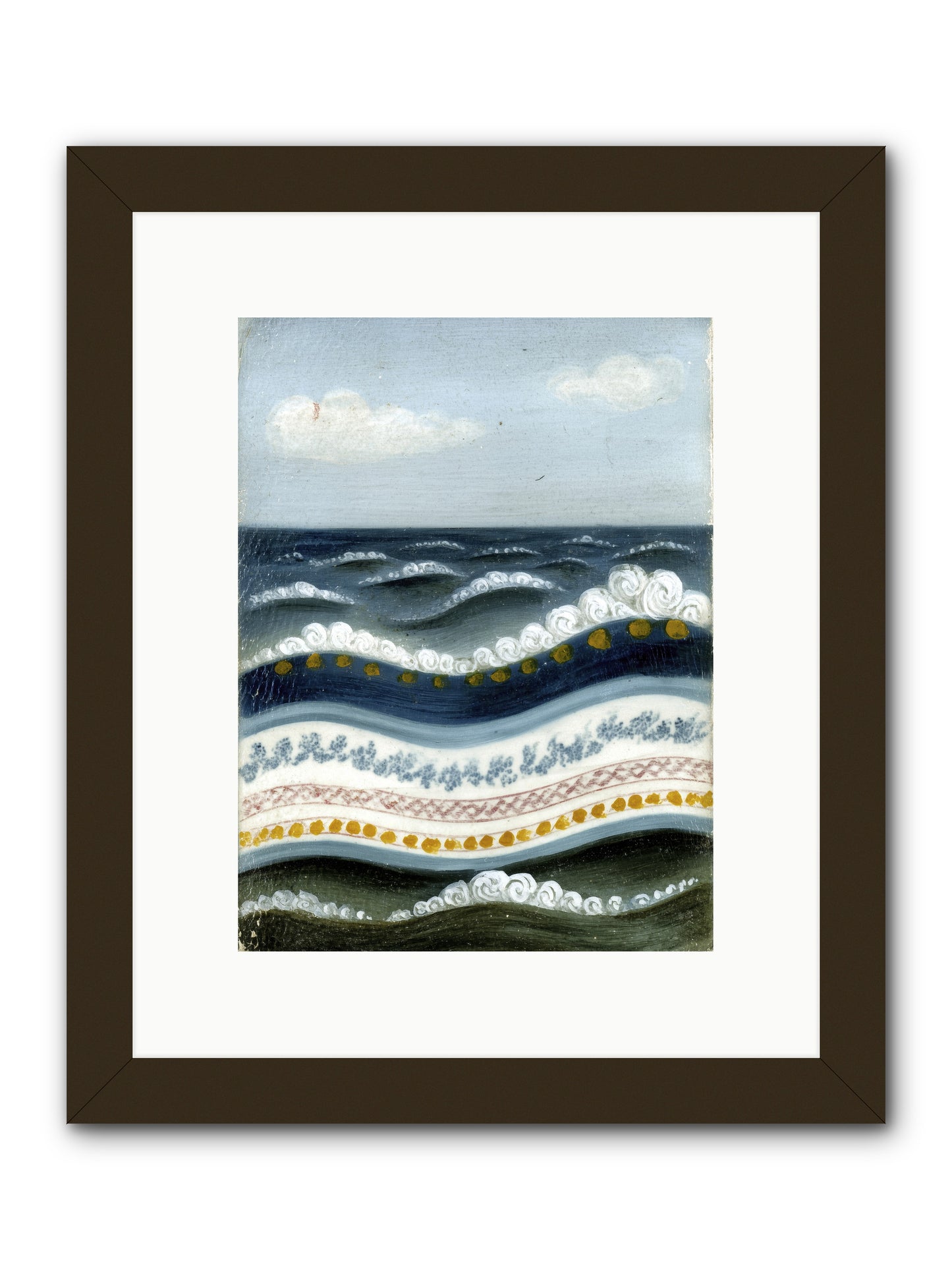 Painted Waters -- Framed Print - Black 9x12