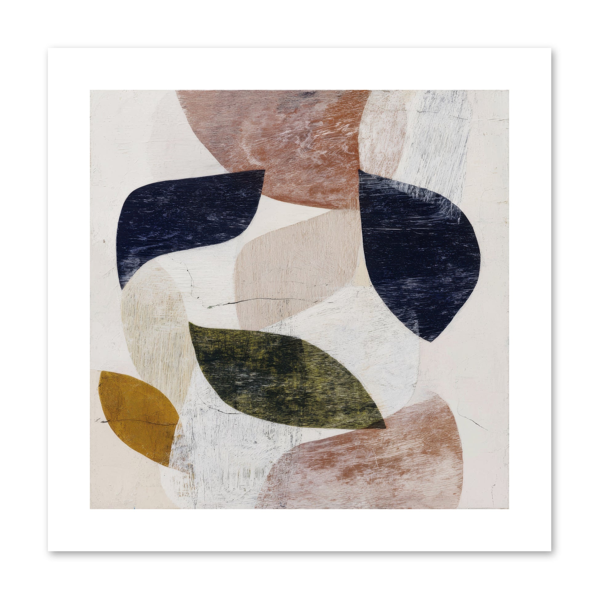 Pale Garnet -- Paper Print 10x10