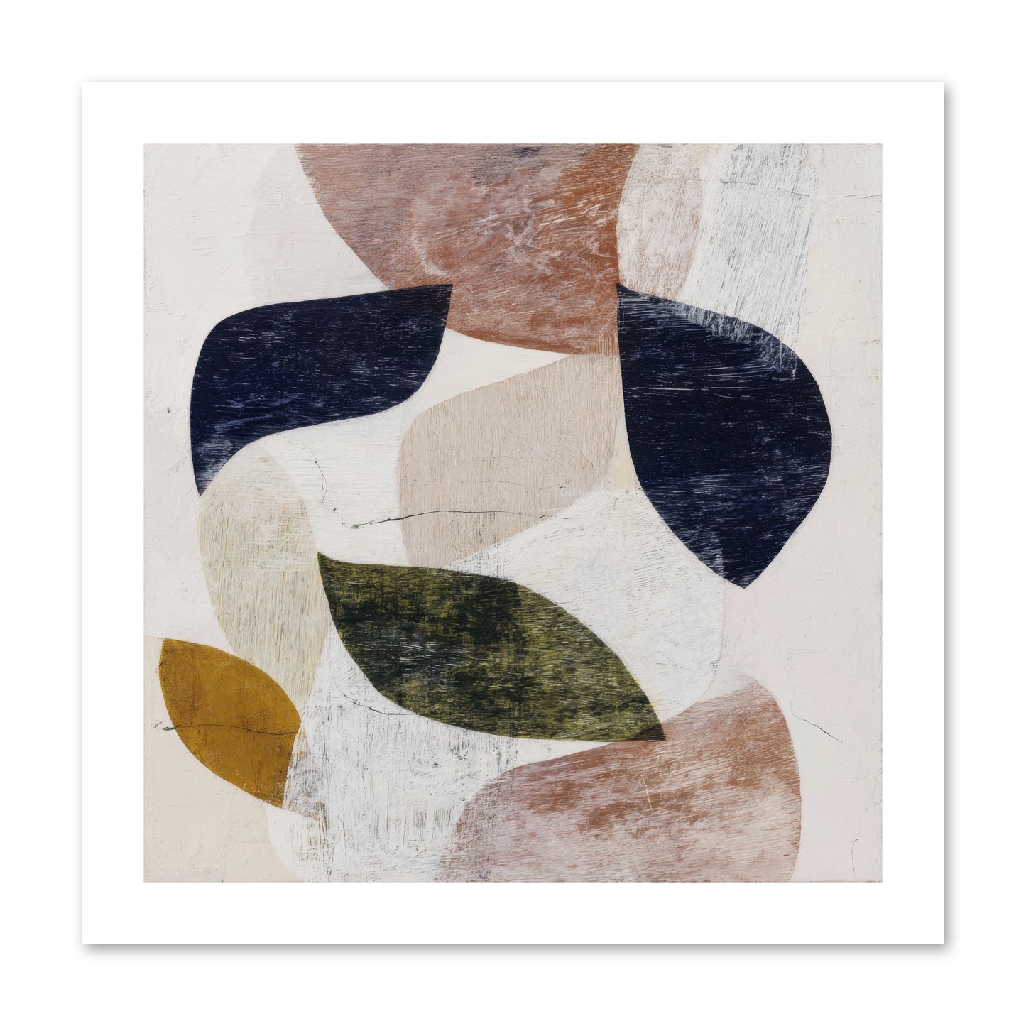 Pale Garnet -- Paper Print 12x12