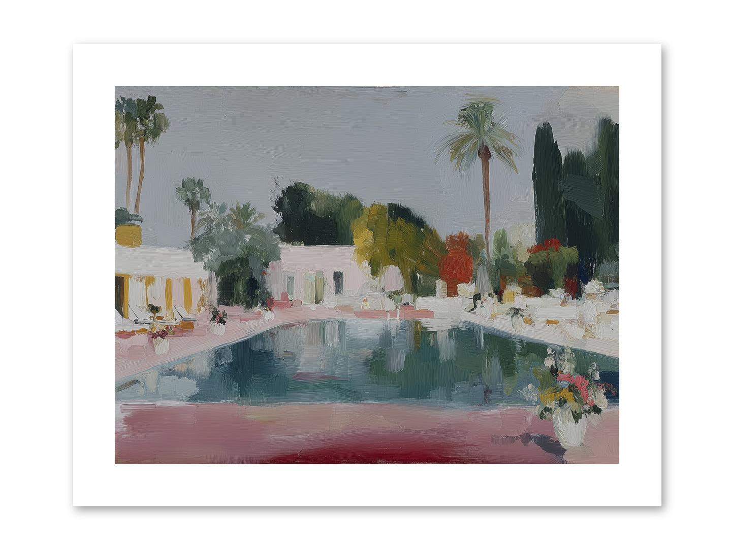 Panoramic Paradise -- Loose Canvas Print 12x9
