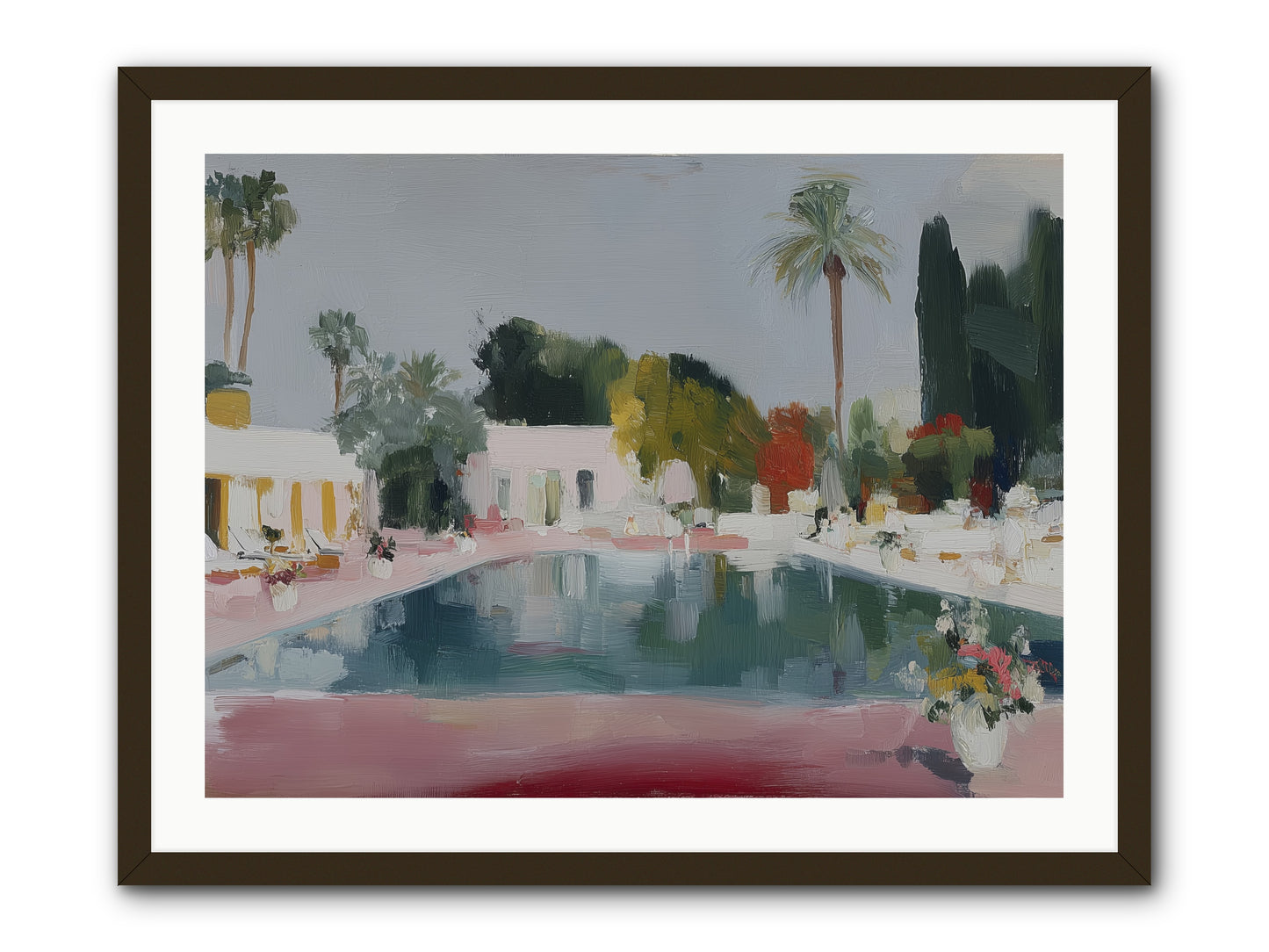 Panoramic Paradise -- Framed Print - Black 32x24