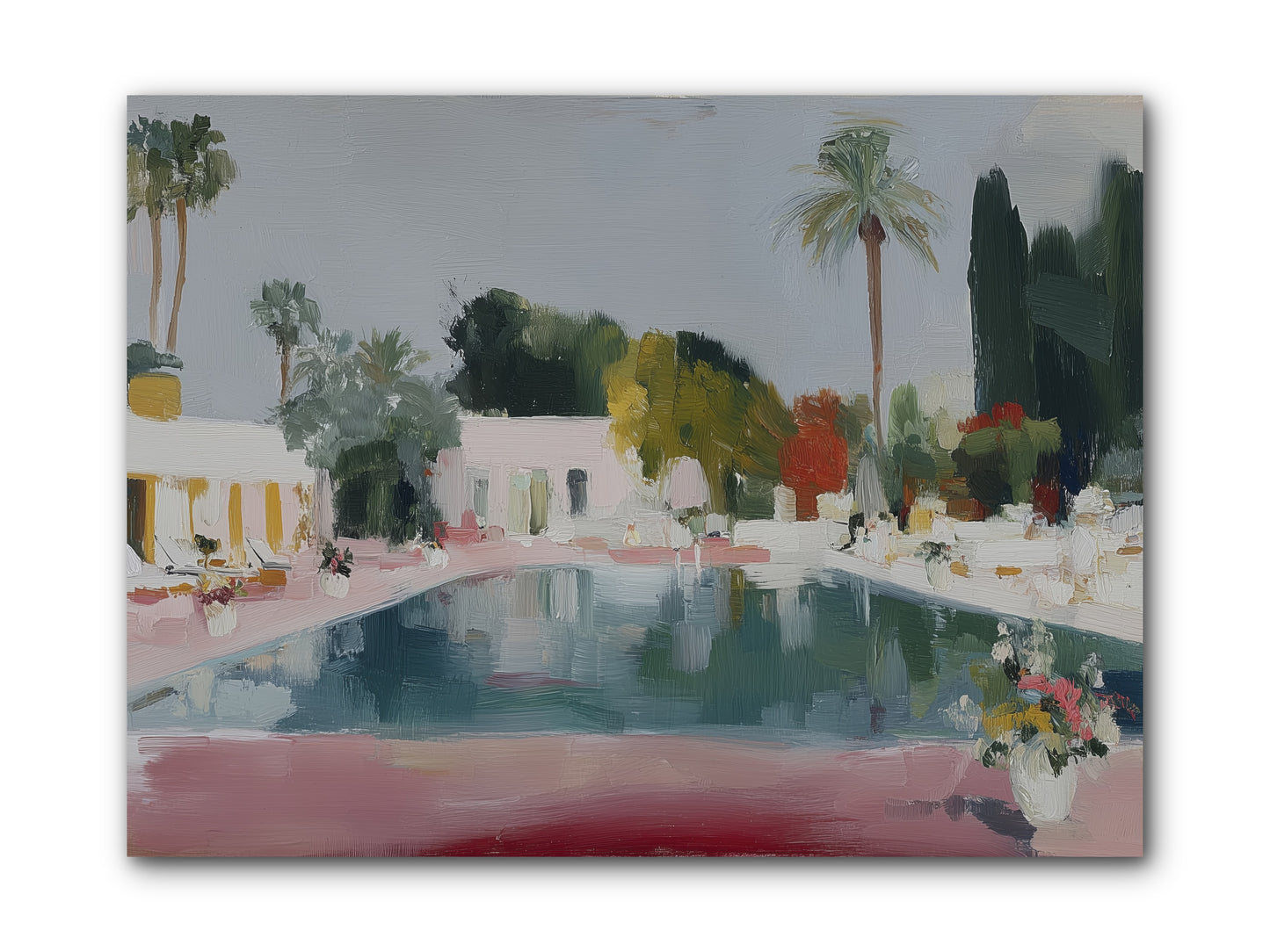 Panoramic Paradise -- Wrapped Canvas 12x9