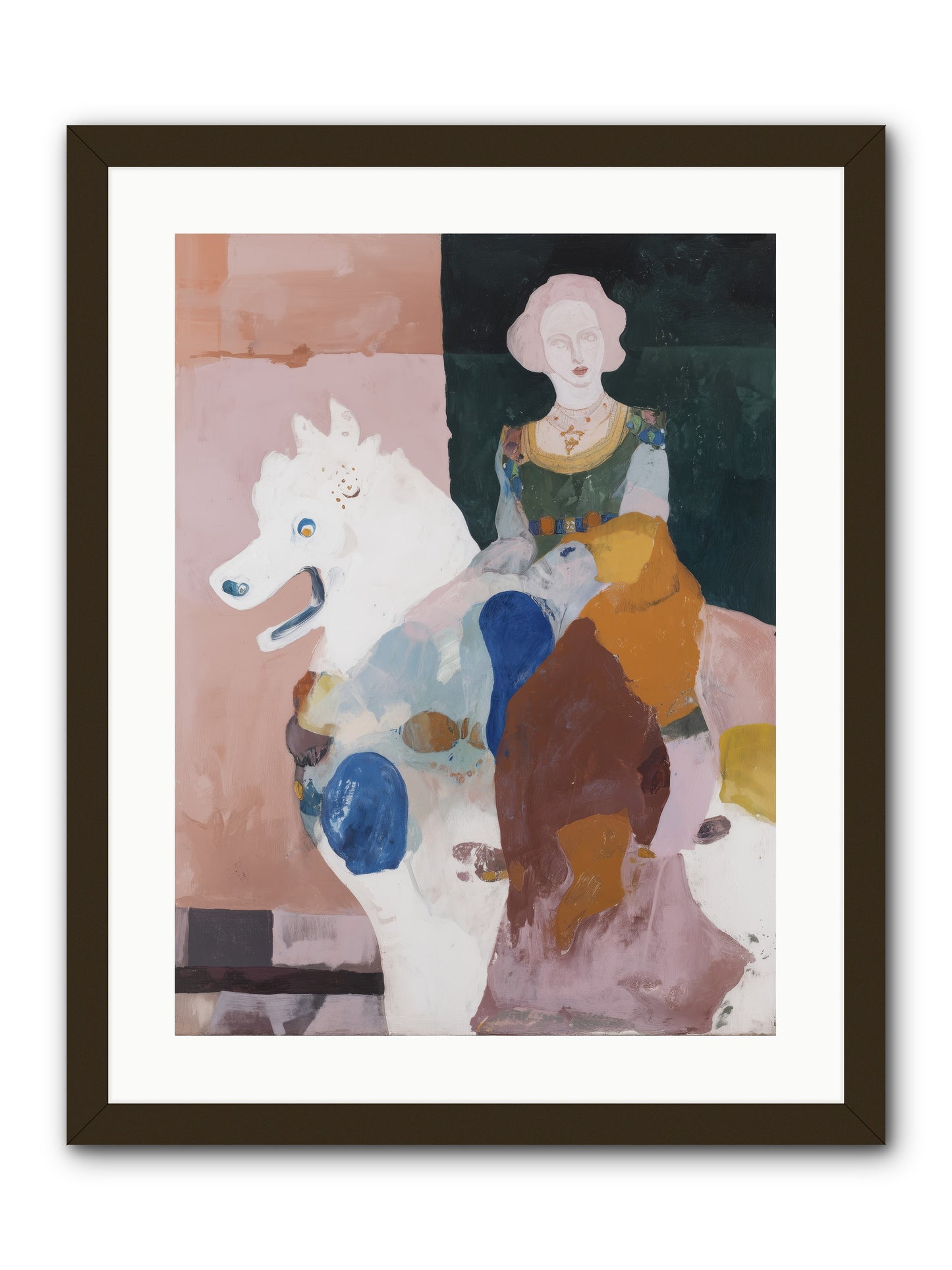 Paper Trail -- Framed Print - Black 18x24