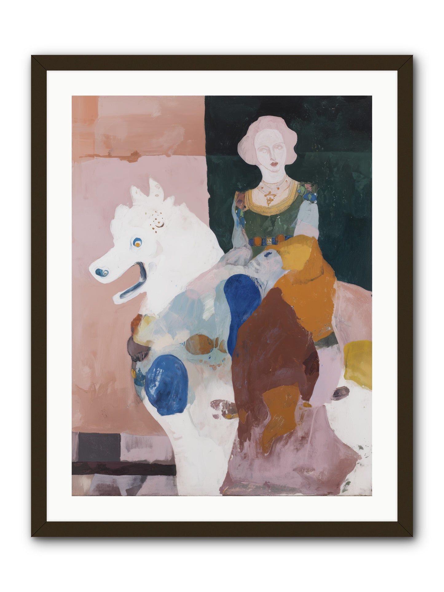 Paper Trail -- Framed Print - Black 24x32