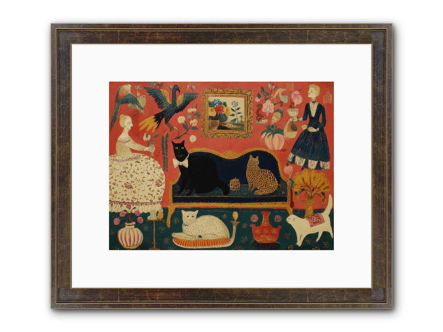 Parade of Small Miracles — Parade-of-Small-Miracles-12x9-Framed-Print-Slimwoods-Black-Gold.jpg