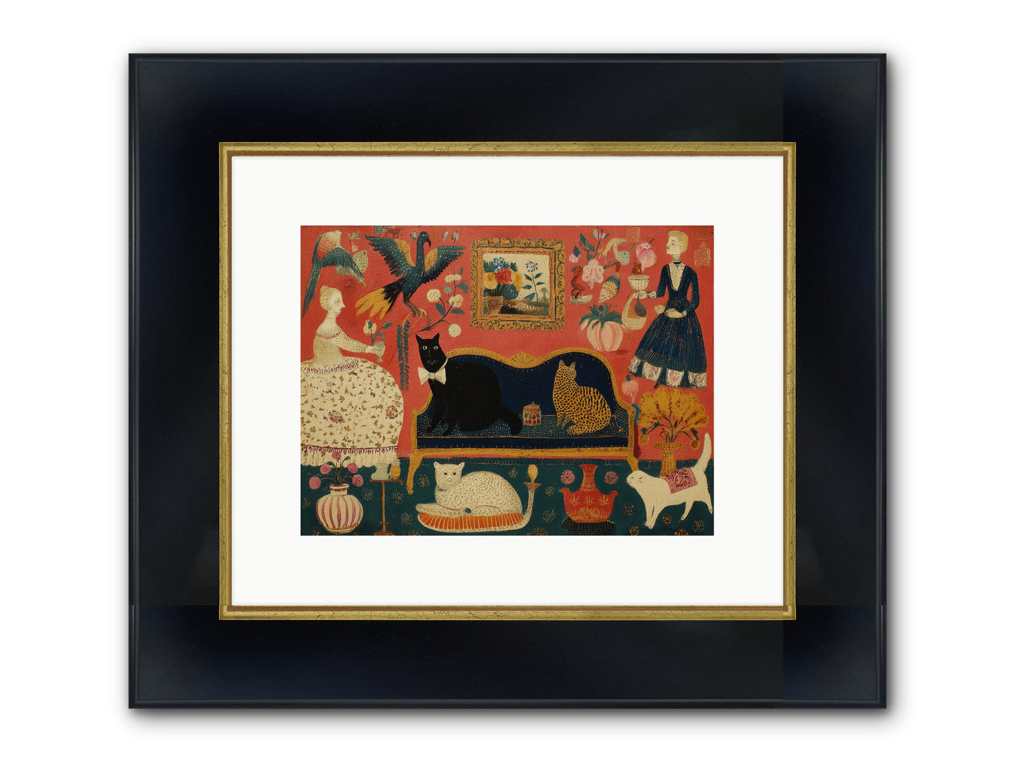 Parade of Small Miracles — Parade-of-Small-Miracles-12x9-Framed-Print-Wide-Black-w-Gold.jpg