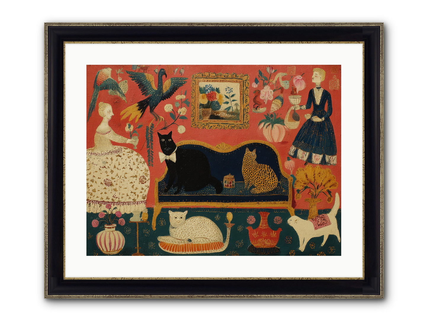 Parade of Small Miracles — Parade-of-Small-Miracles-24x18-Framed-Print-Black-Gold.jpg
