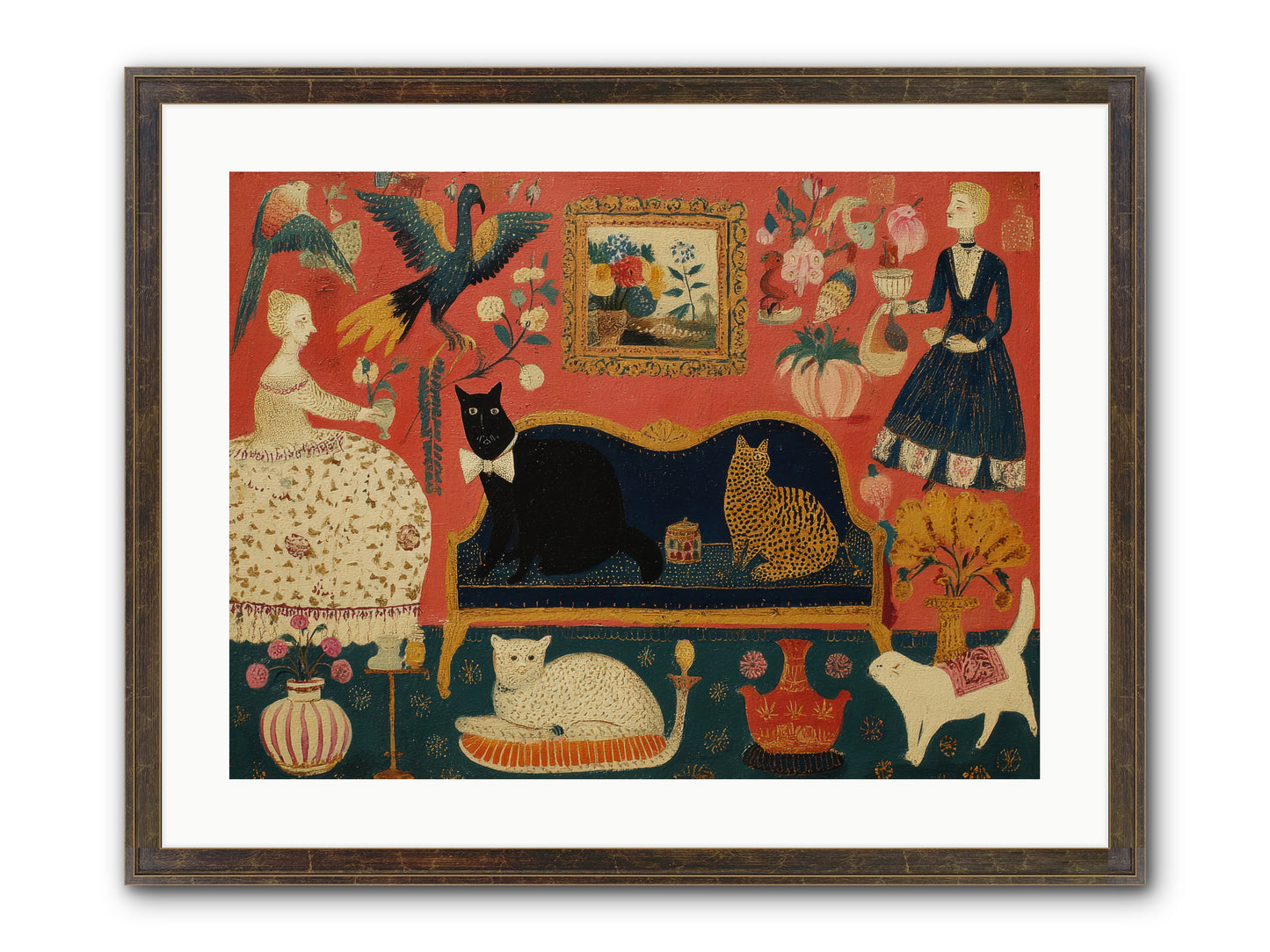 Parade of Small Miracles — Parade-of-Small-Miracles-24x18-Framed-Print-Slimwoods-Black-Gold.jpg