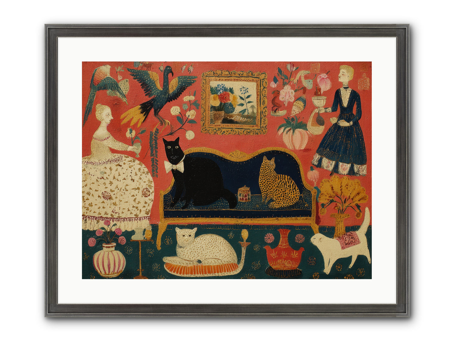 Parade of Small Miracles — Parade-of-Small-Miracles-24x18-Framed-Print-Slimwoods-Black-Silver.jpg