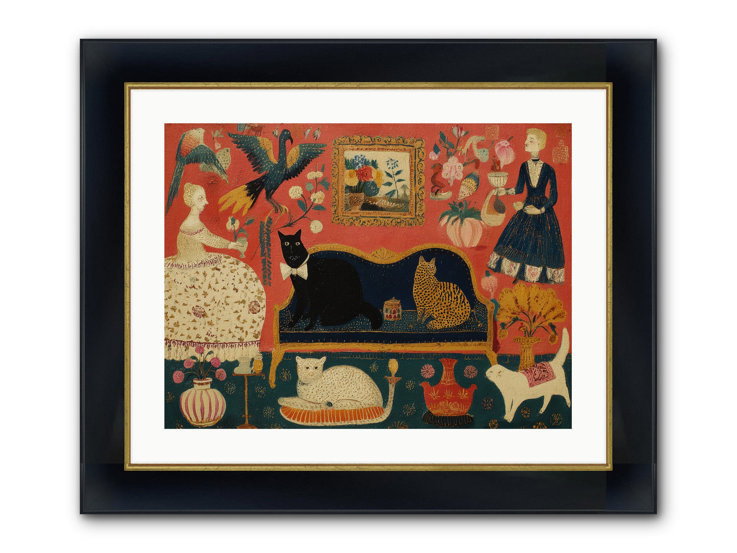 Parade of Small Miracles — Parade-of-Small-Miracles-24x18-Framed-Print-Wide-Black-w-Gold.jpg