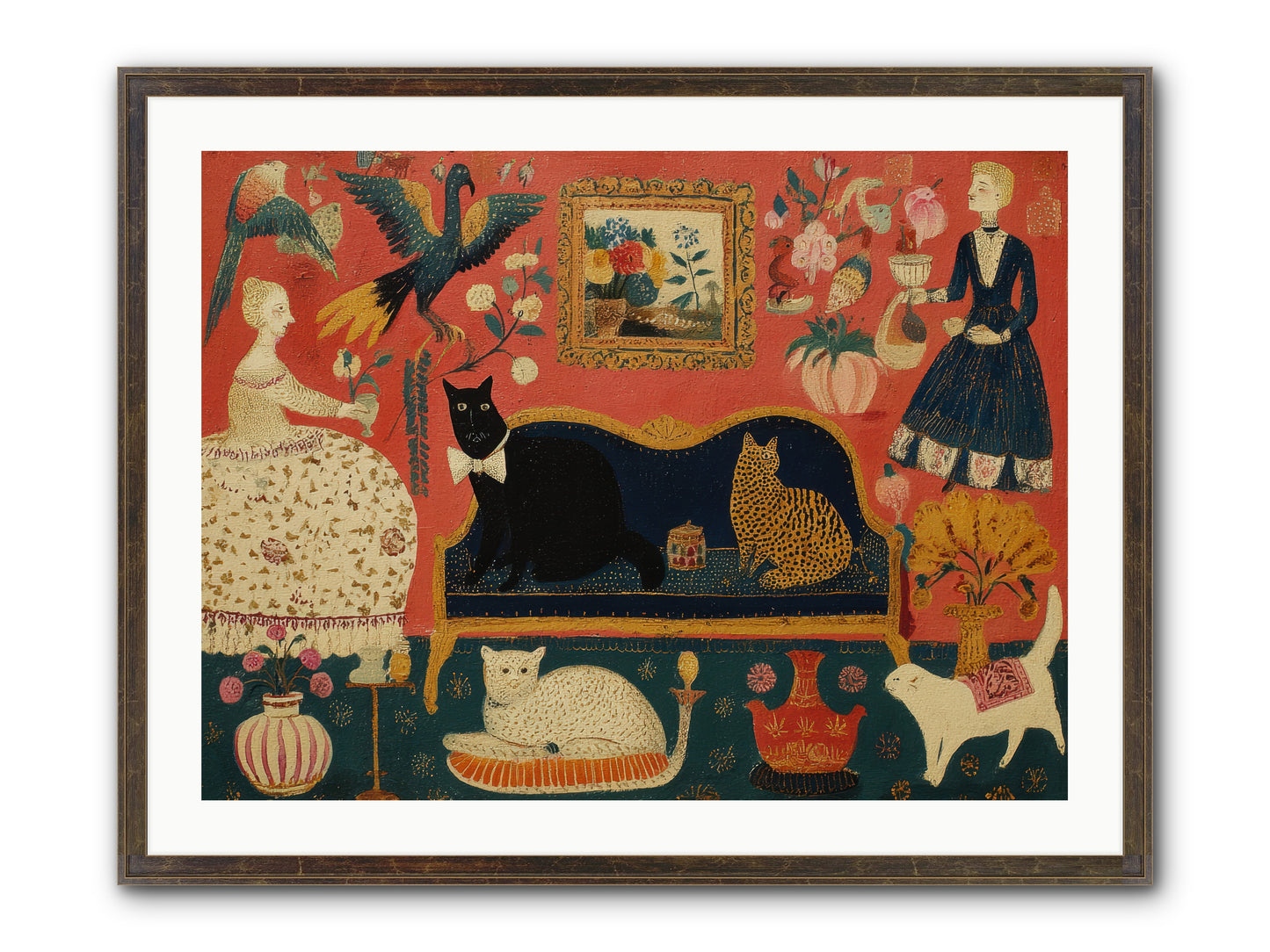 Parade of Small Miracles — Parade-of-Small-Miracles-32x24-Framed-Print-Slimwoods-Black-Gold.jpg