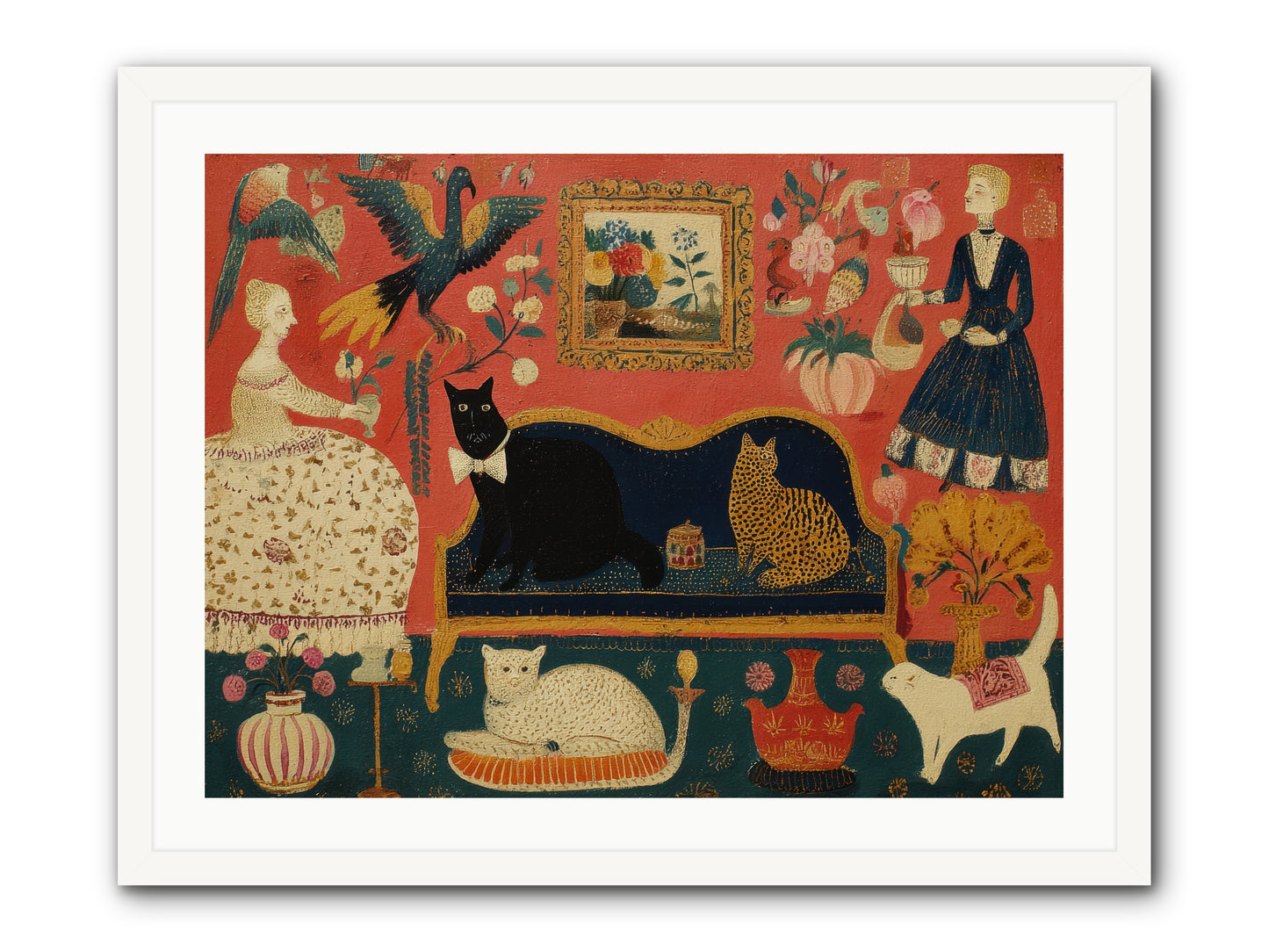 Parade of Small Miracles — Parade-of-Small-Miracles-32x24-Framed-Print-White.jpg