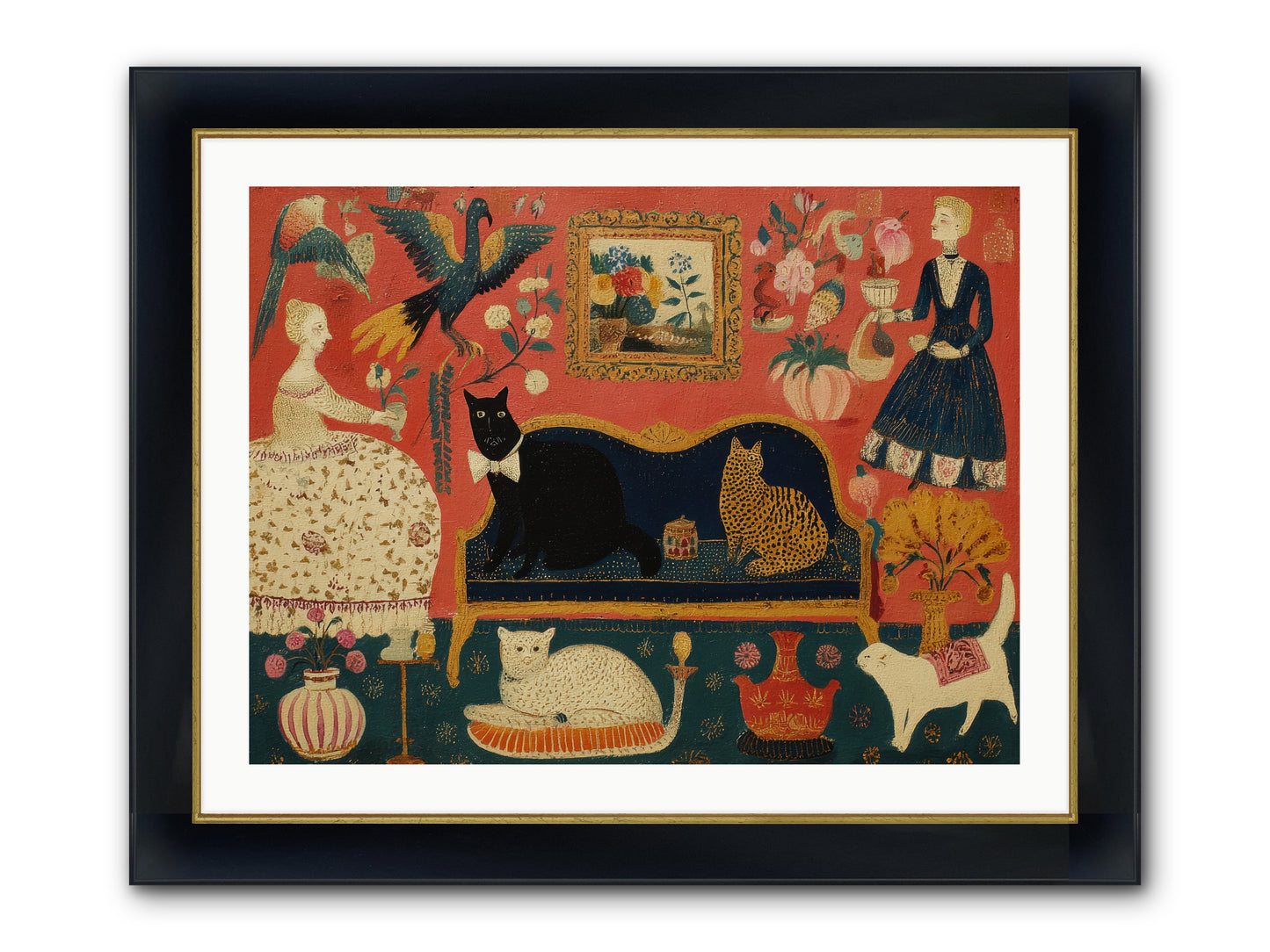 Parade of Small Miracles — Parade-of-Small-Miracles-32x24-Framed-Print-Wide-Black-w-Gold.jpg