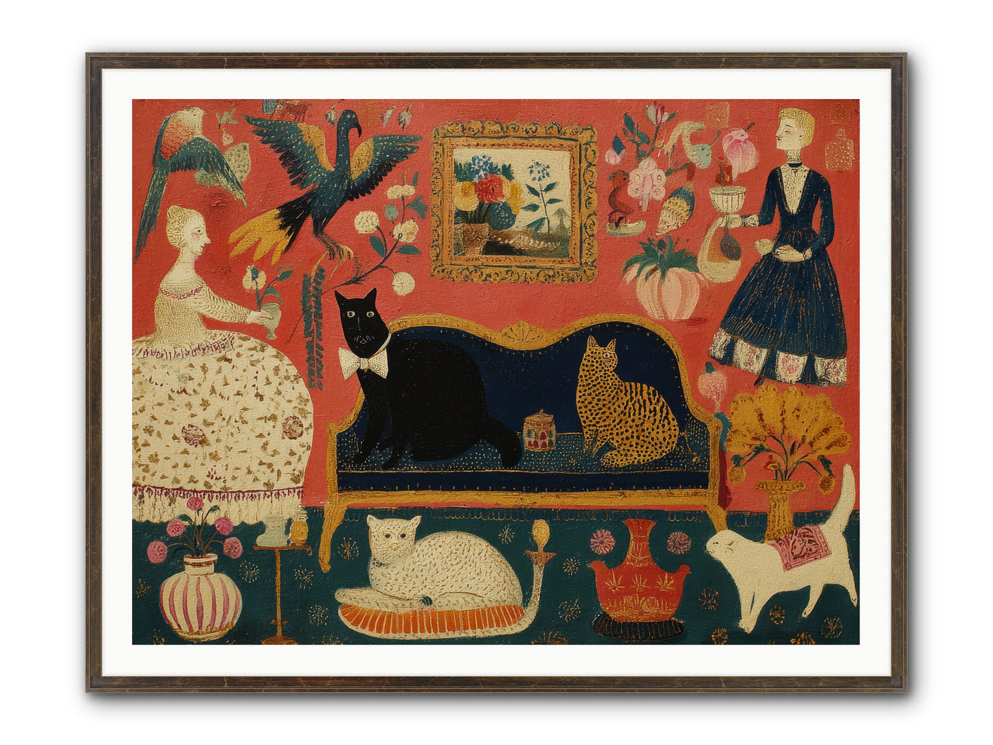 Parade of Small Miracles — Parade-of-Small-Miracles-48x36-Framed-Print-Slimwoods-Black-Gold.jpg