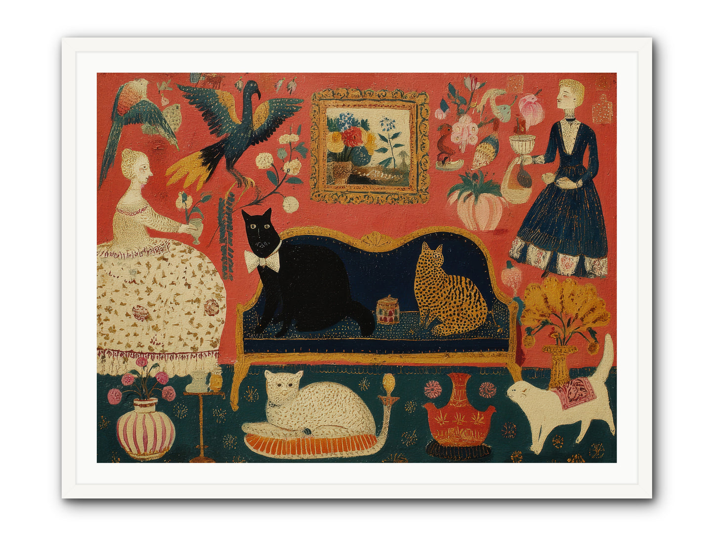 Parade of Small Miracles — Parade-of-Small-Miracles-48x36-Framed-Print-White.jpg