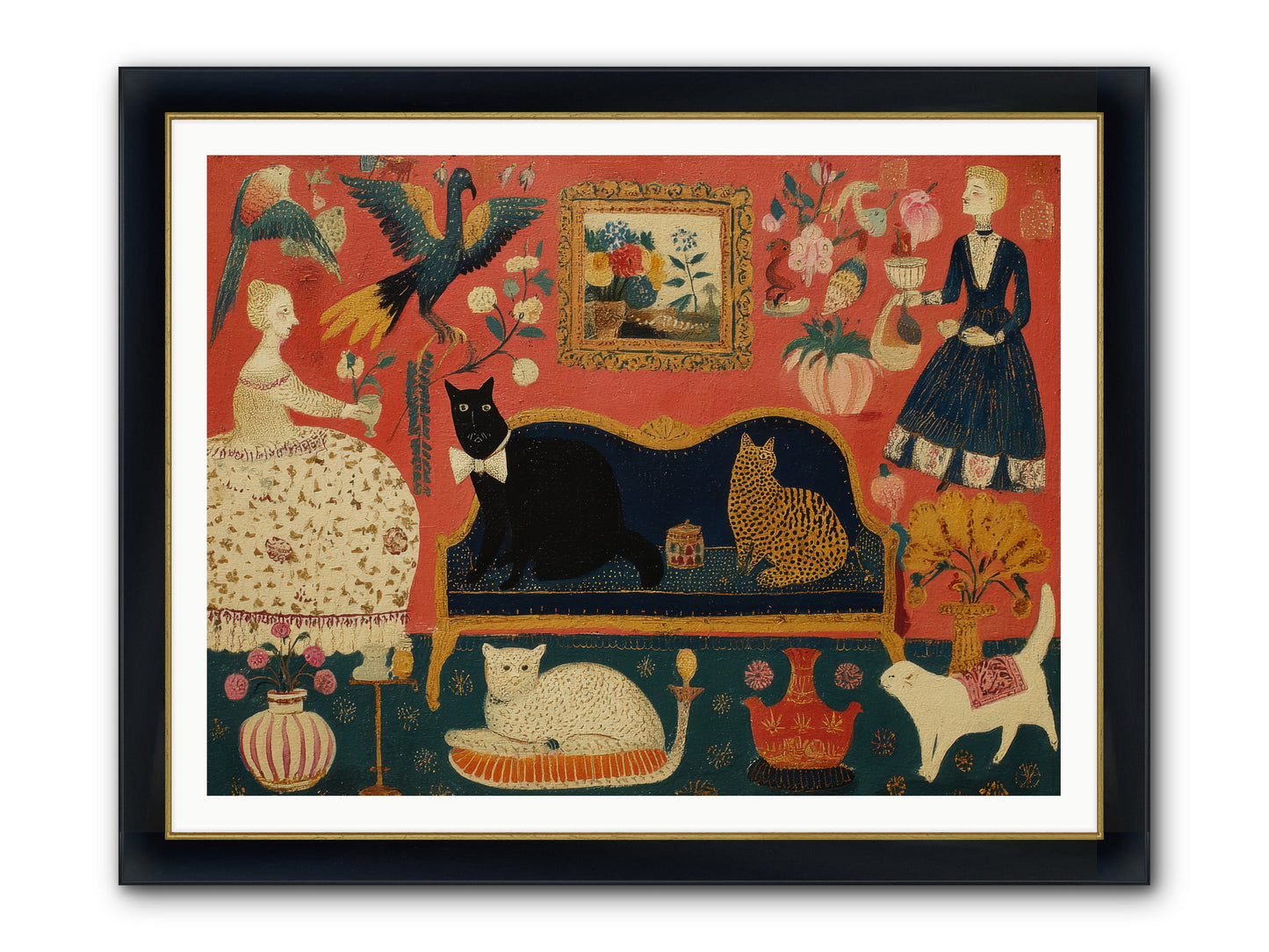 Parade of Small Miracles — Parade-of-Small-Miracles-48x36-Framed-Print-Wide-Black-w-Gold.jpg