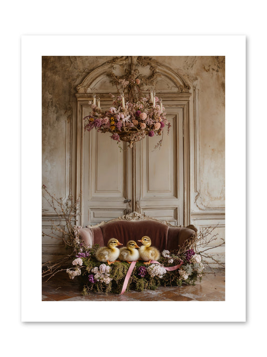 Paradise In Petals -- Paper Print 9x12