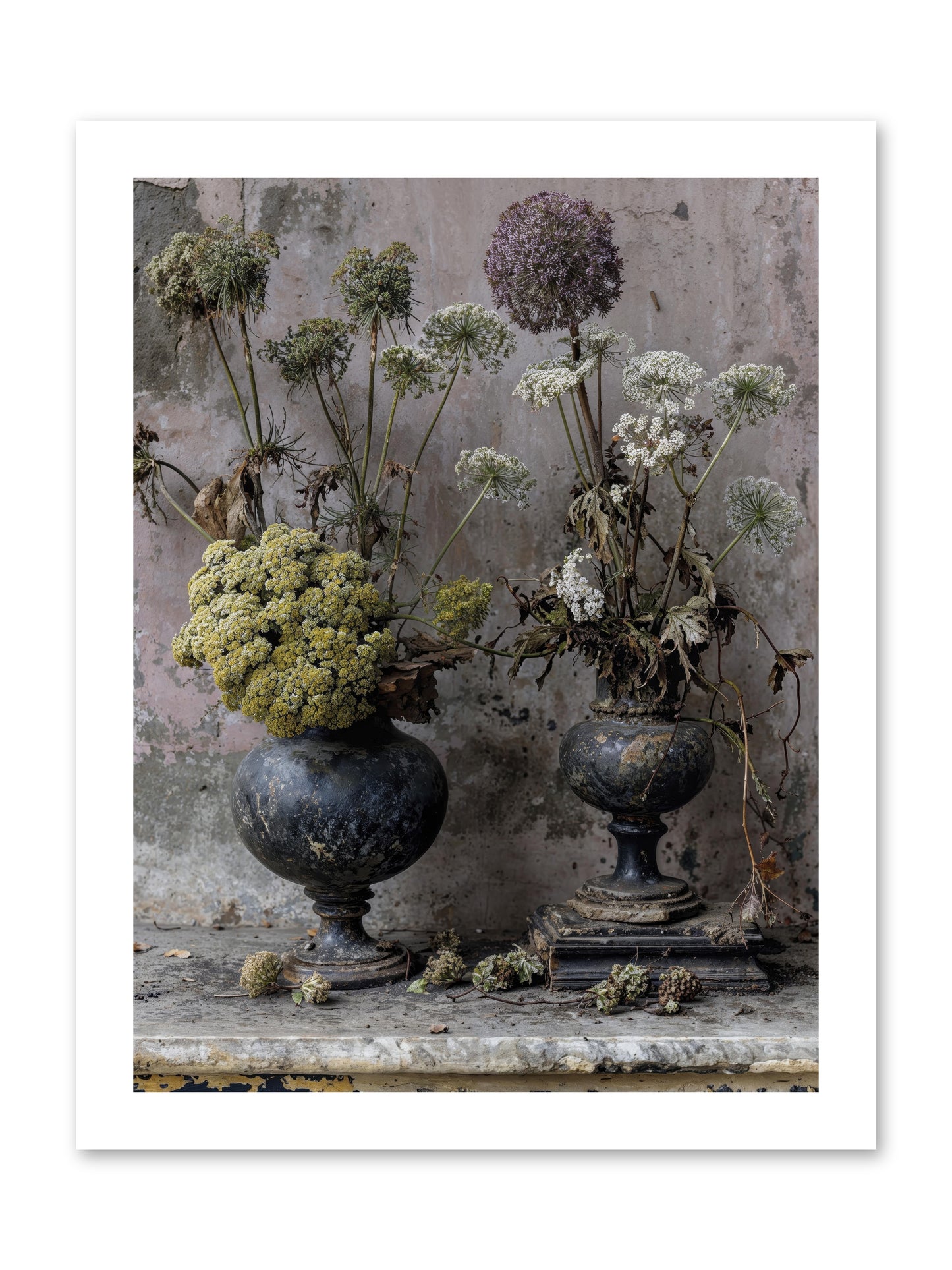 Paradise found blooming -- Paper Print 12x16