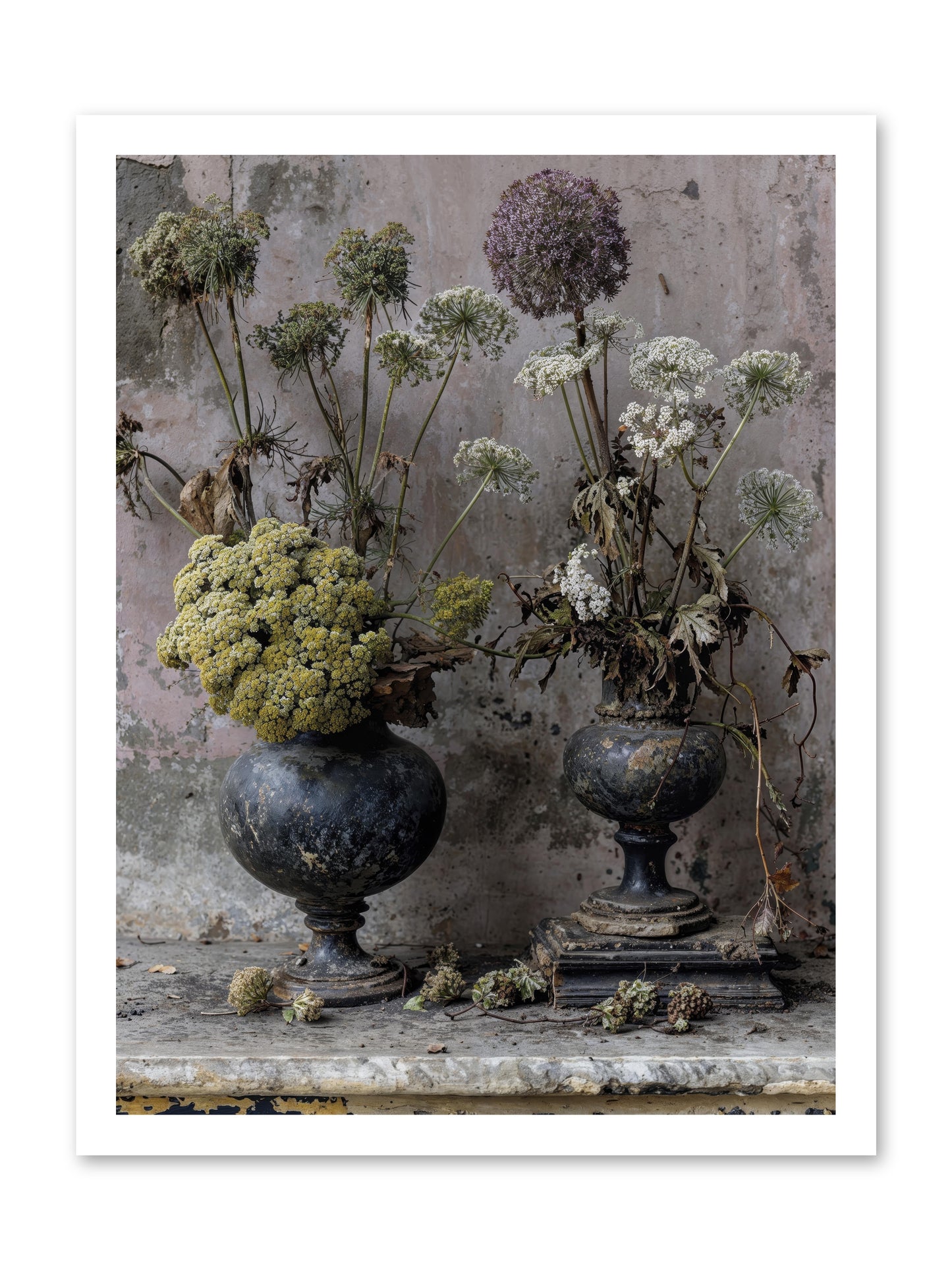 Paradise found blooming -- Loose Canvas Print 18x24