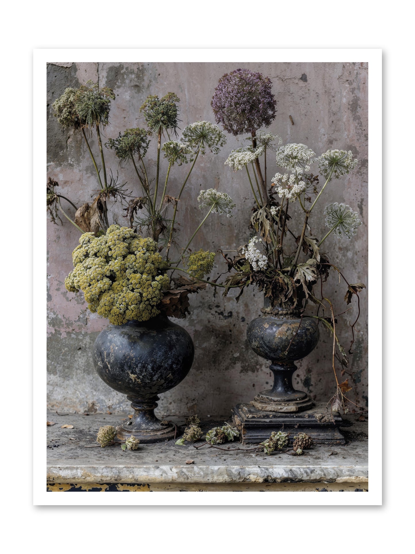 Paradise found blooming -- Loose Canvas Print 24x32