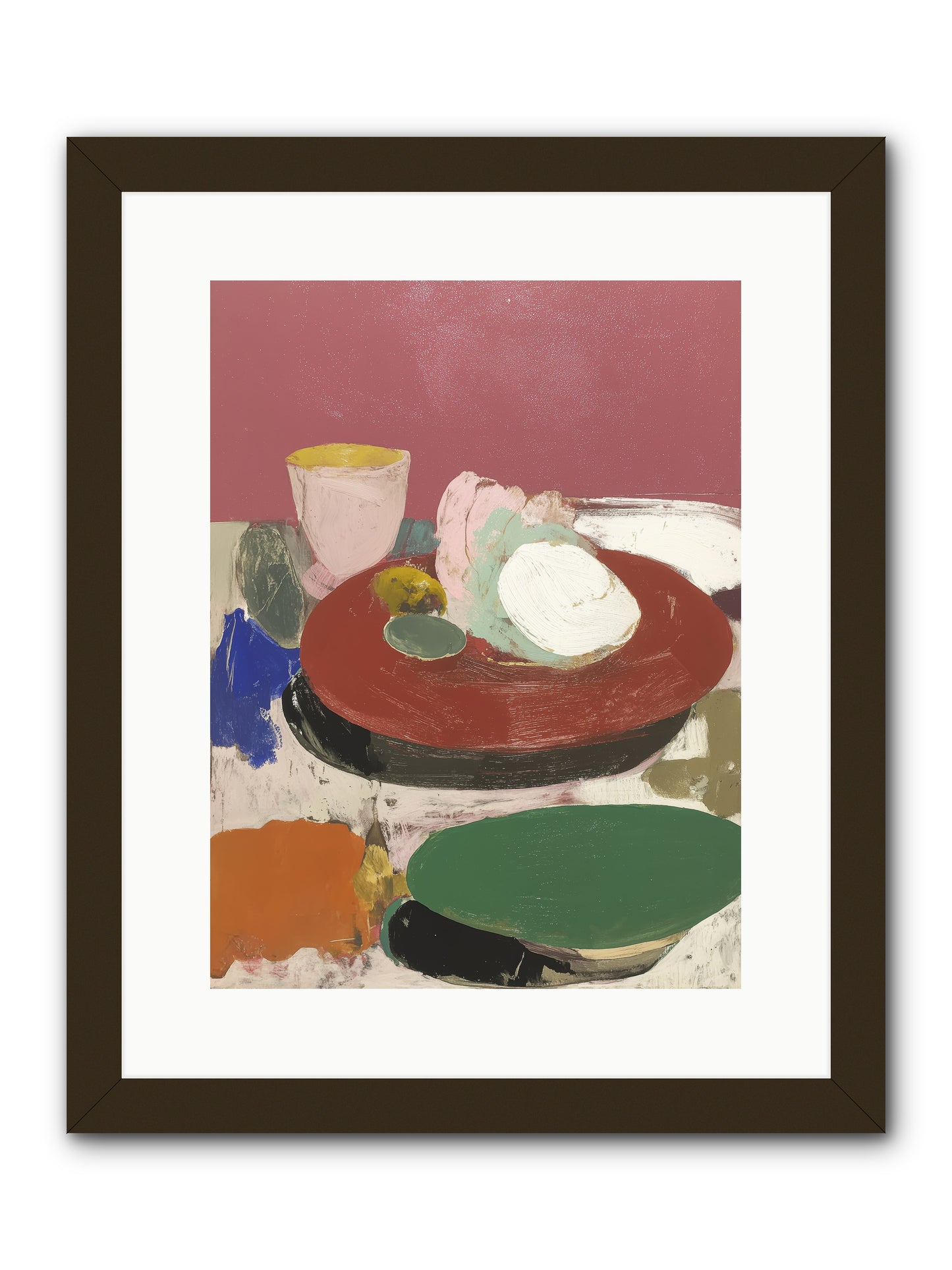 Parisian Dawn -- Framed Print - Black 12x16