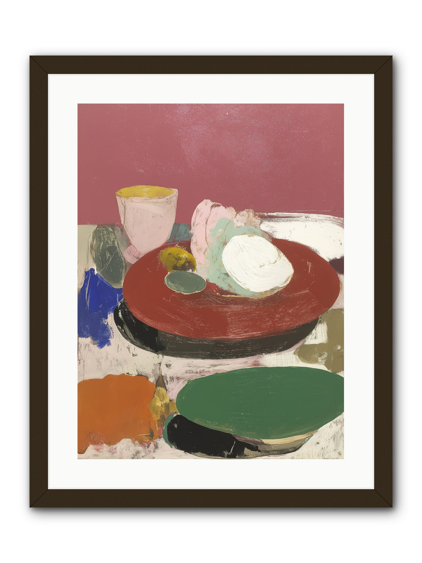 Parisian Dawn -- Framed Print - Black 18x24