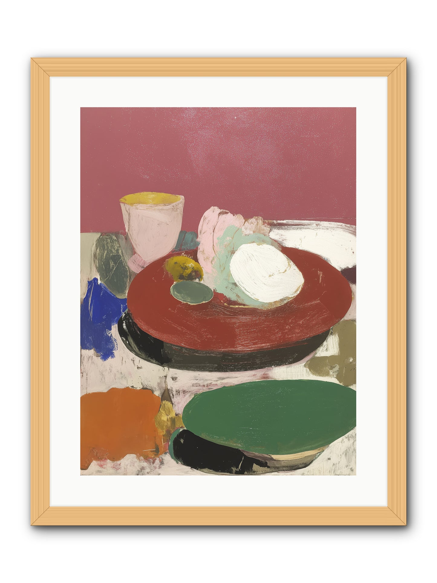 Parisian Dawn -- Framed Print - Natural 18x24