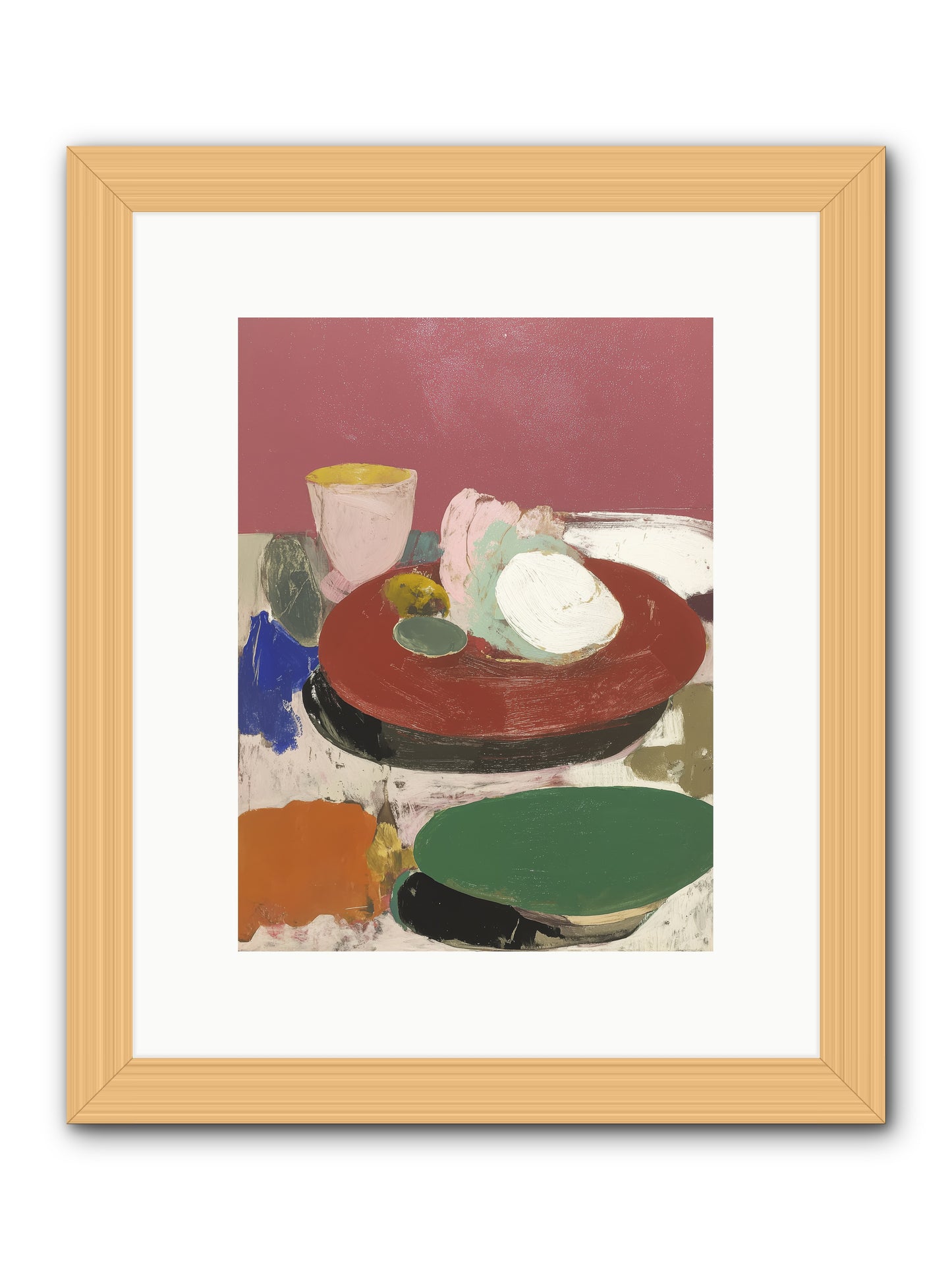 Parisian Dawn -- Framed Print - Natural 9x12