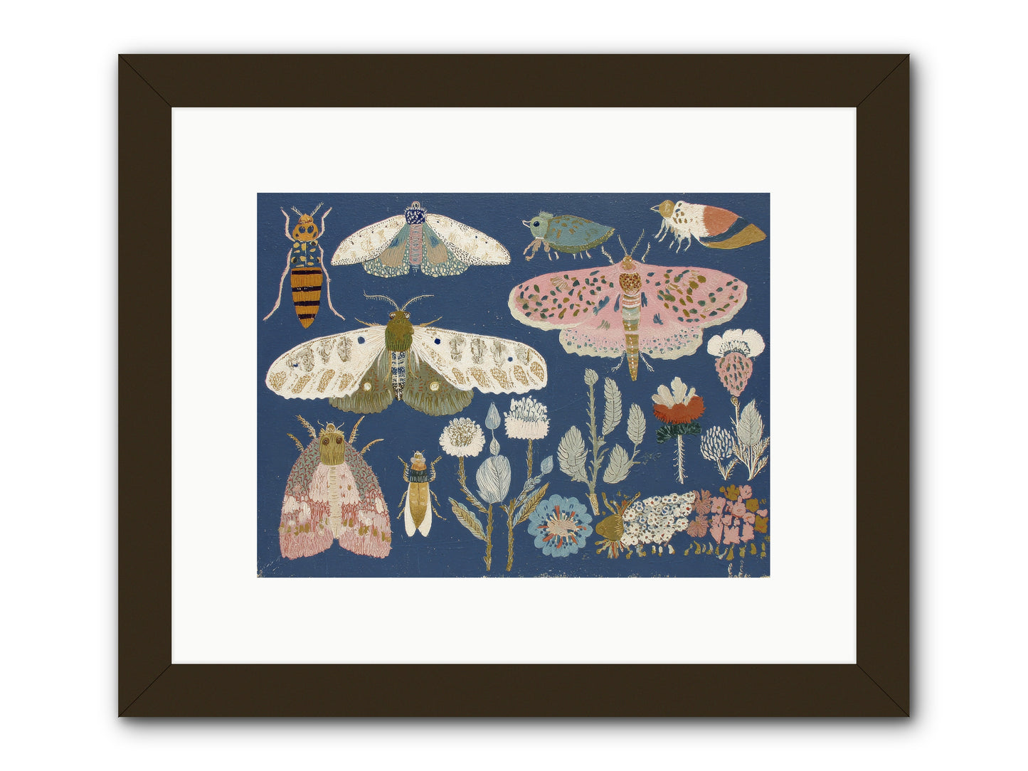 Parisian Paper Crowns -- Framed Print - Black 12x9