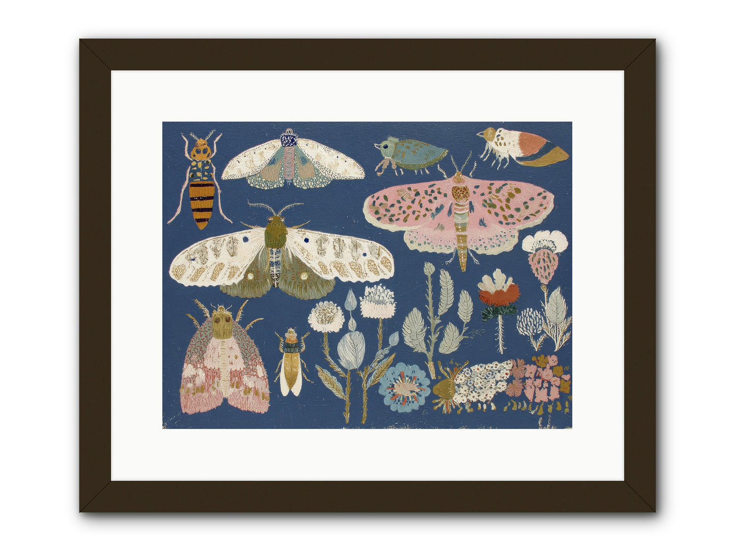 Parisian Paper Crowns -- Framed Print - Black 16x12