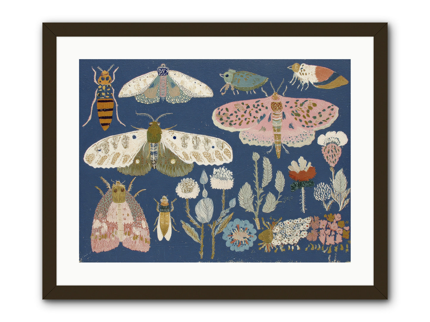 Parisian Paper Crowns -- Framed Print - Black 24x18