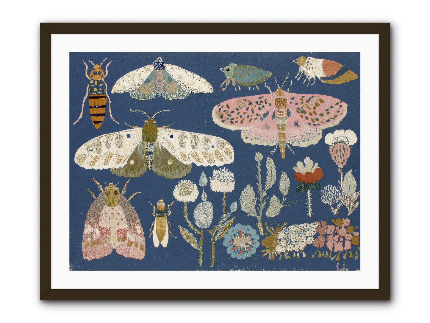 Parisian Paper Crowns -- Framed Print - Black 32x24