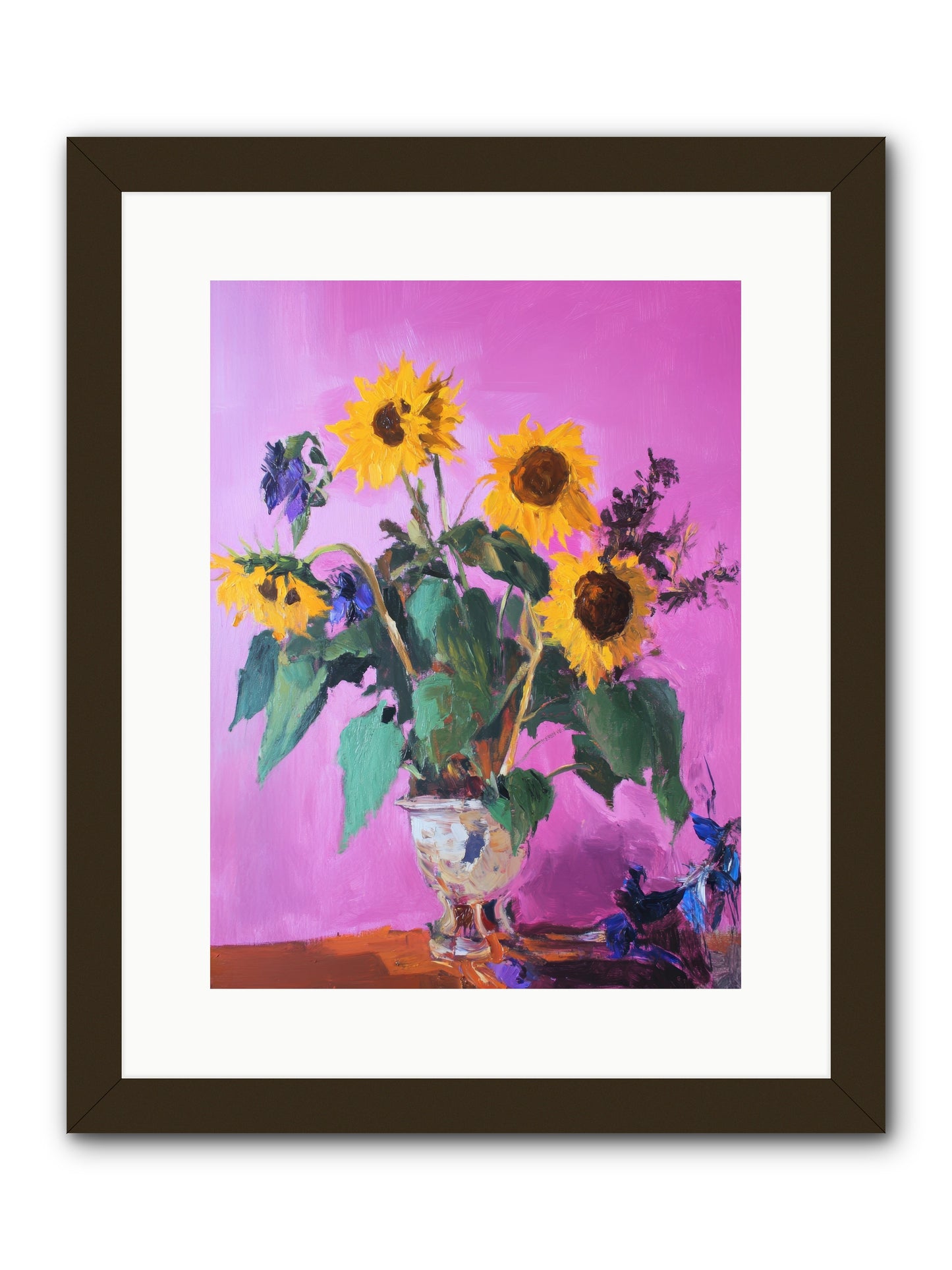 Parisian Vanishing -- Framed Print - Black 12x16