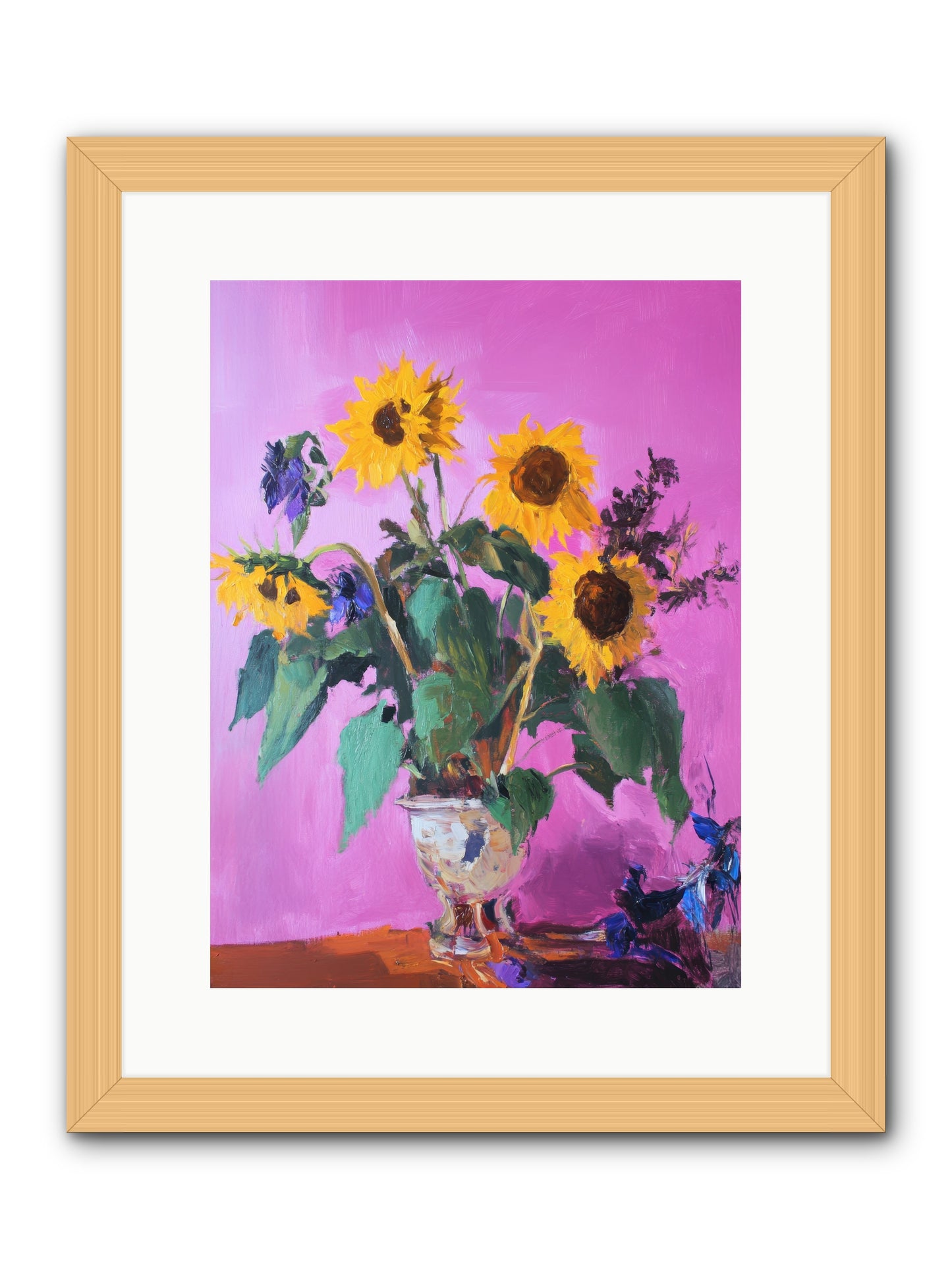 Parisian Vanishing -- Framed Print - Natural 12x16