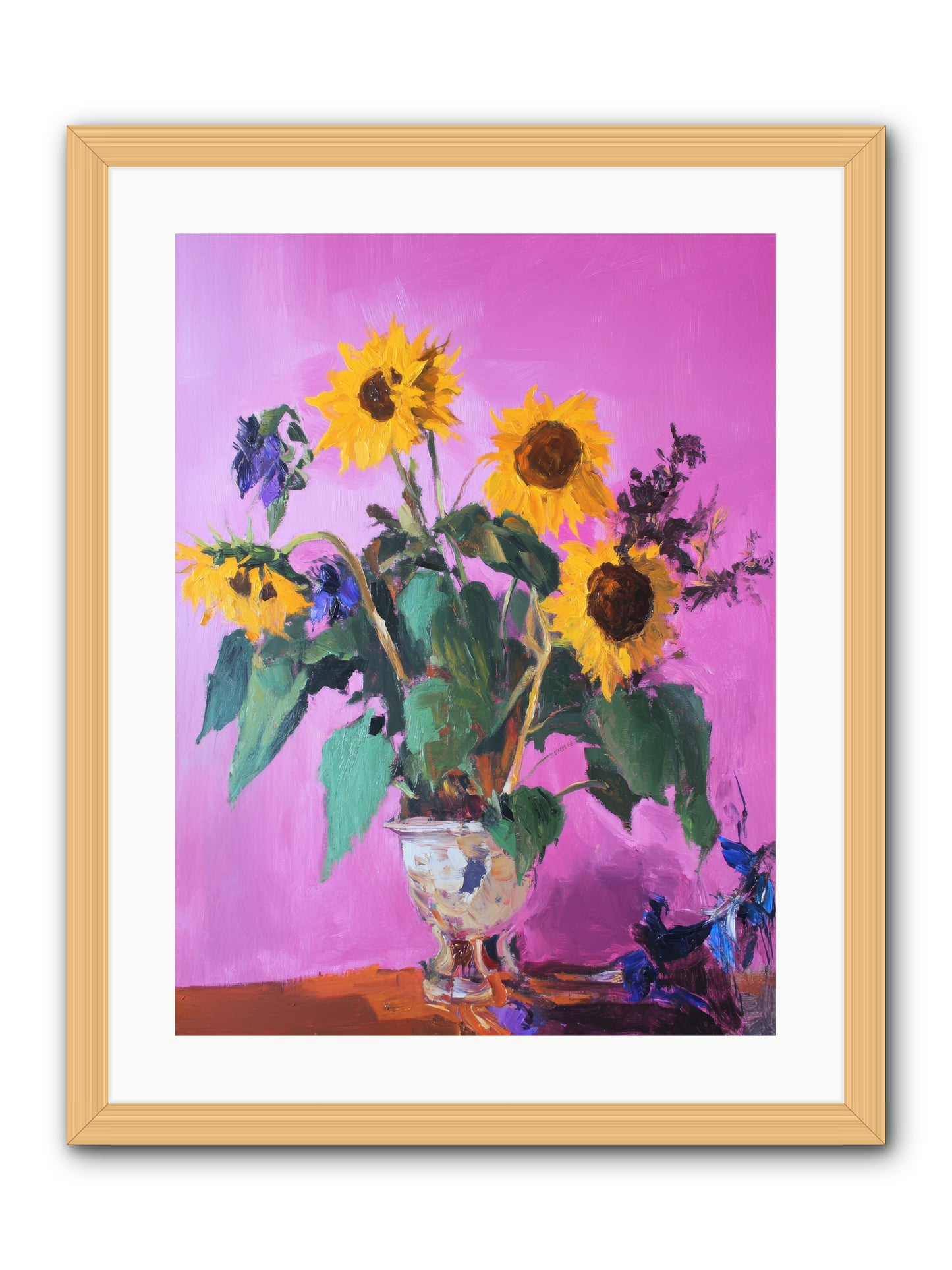 Parisian Vanishing -- Framed Print - Natural 18x24
