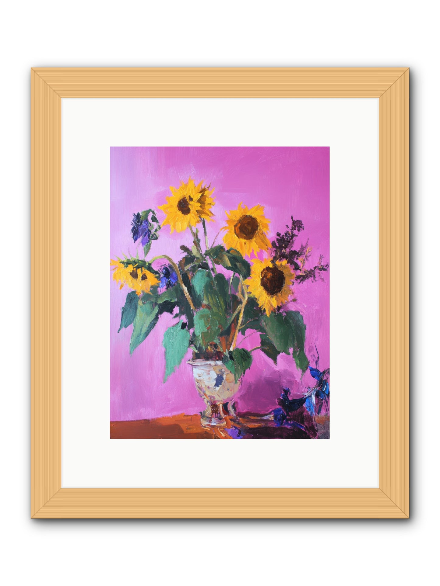 Parisian Vanishing -- Framed Print - Natural 9x12