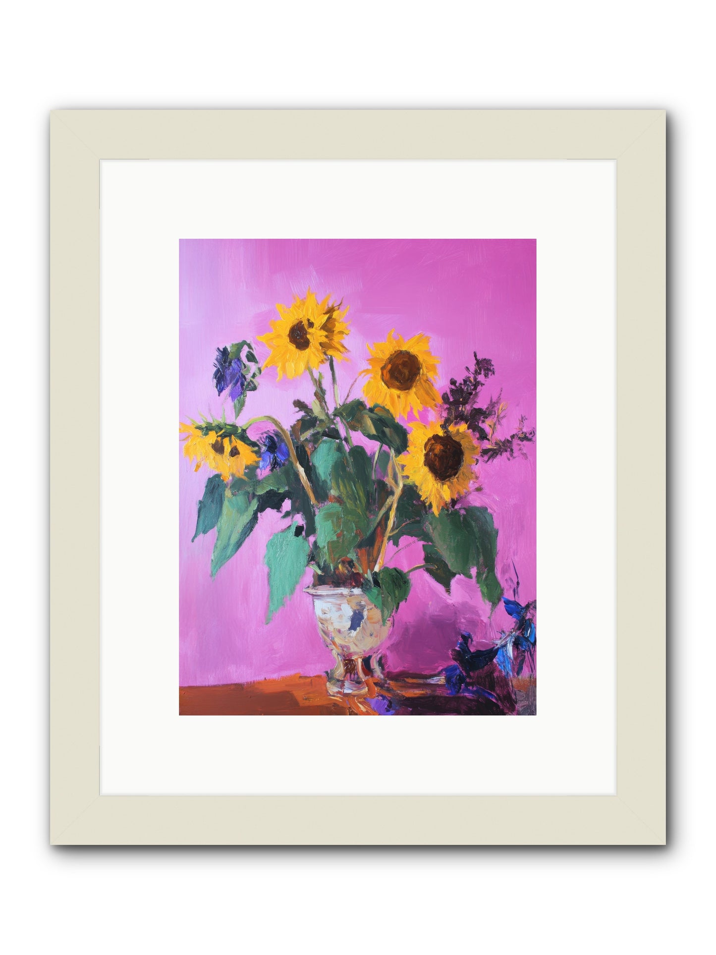 Parisian Vanishing -- Framed Print - White 9x12