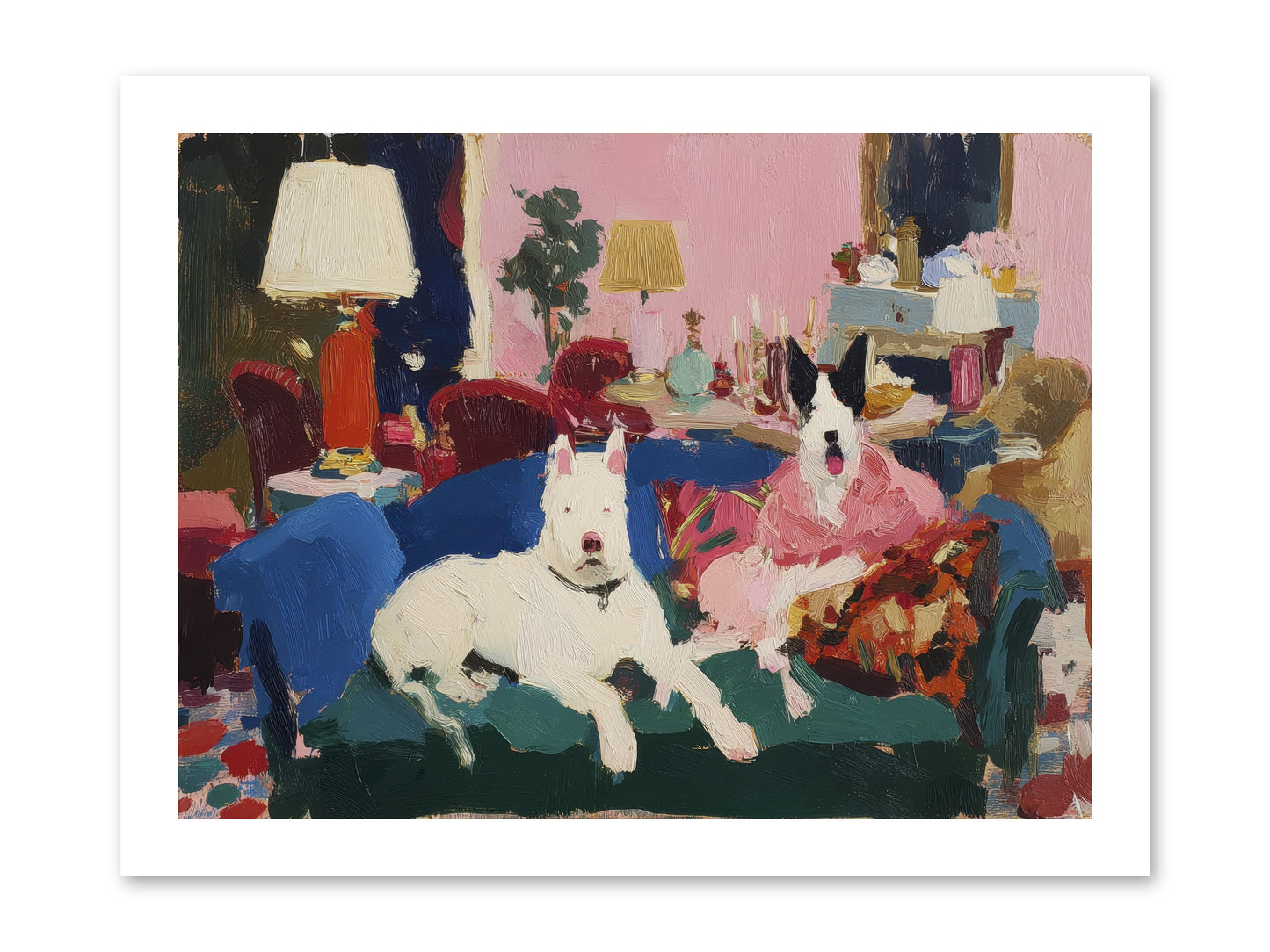 Parlor Companions -- Paper Print 16x12