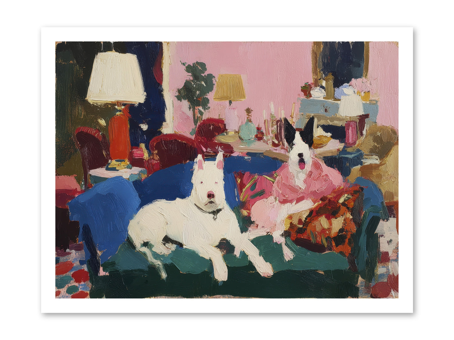 Parlor Companions -- Paper Print 24x18