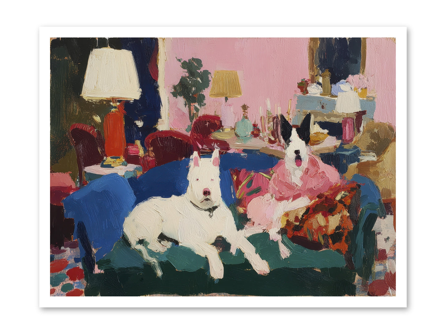 Parlor Companions -- Paper Print 32x24