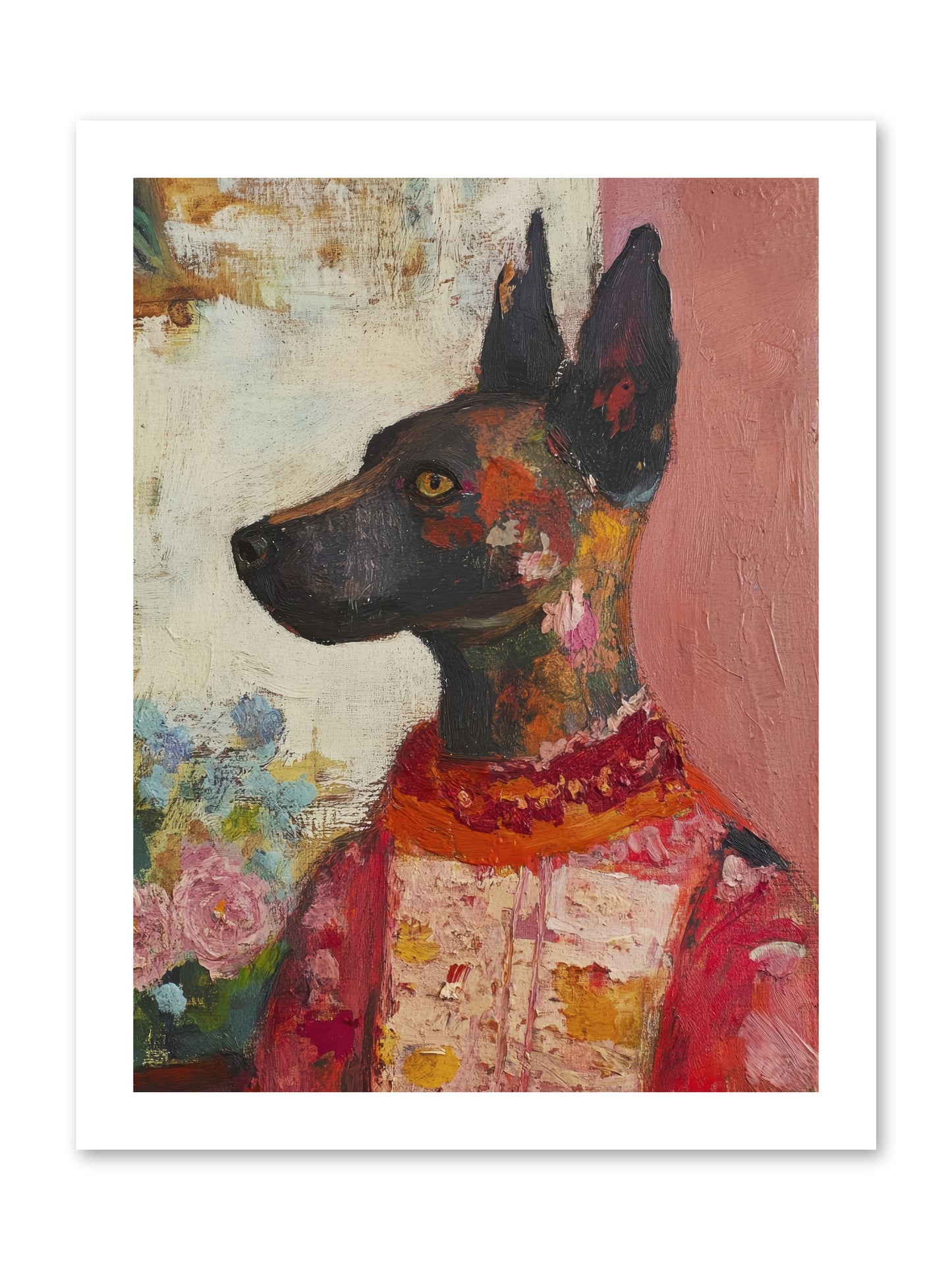 Parlor Muse -- Paper Print 12x16
