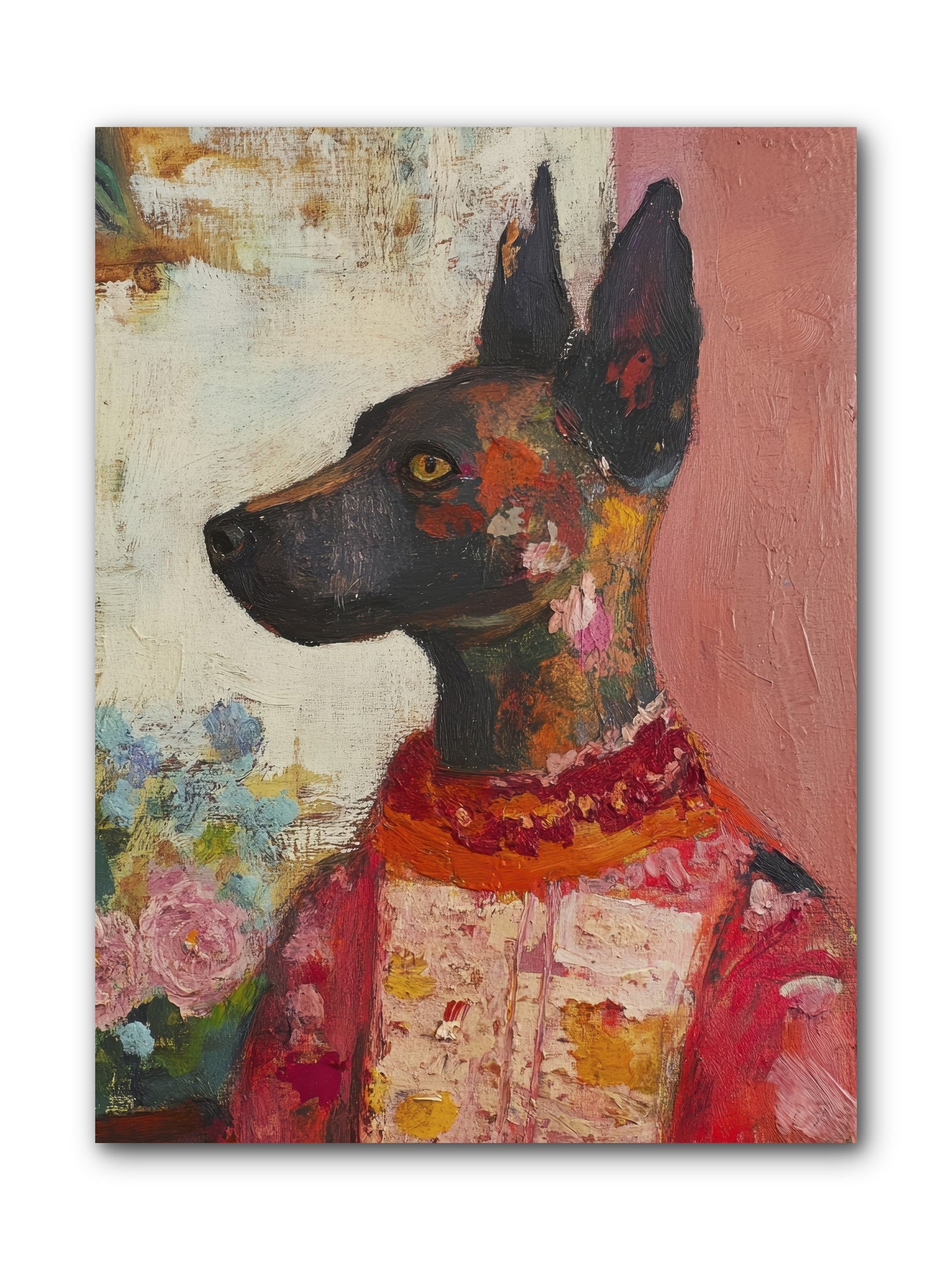 Parlor Muse -- Wrapped Canvas 9x12