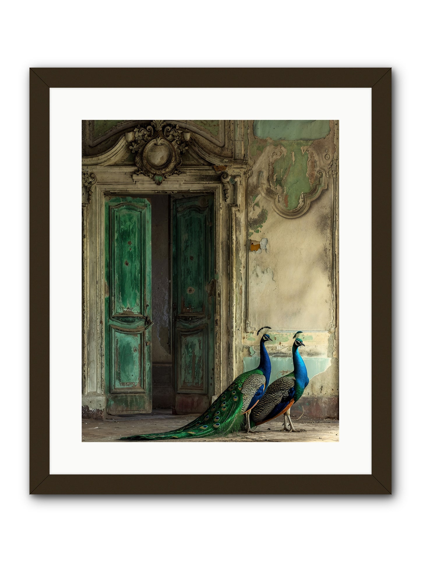 Passage To Avian Majesty -- Framed Print - Black 16x20