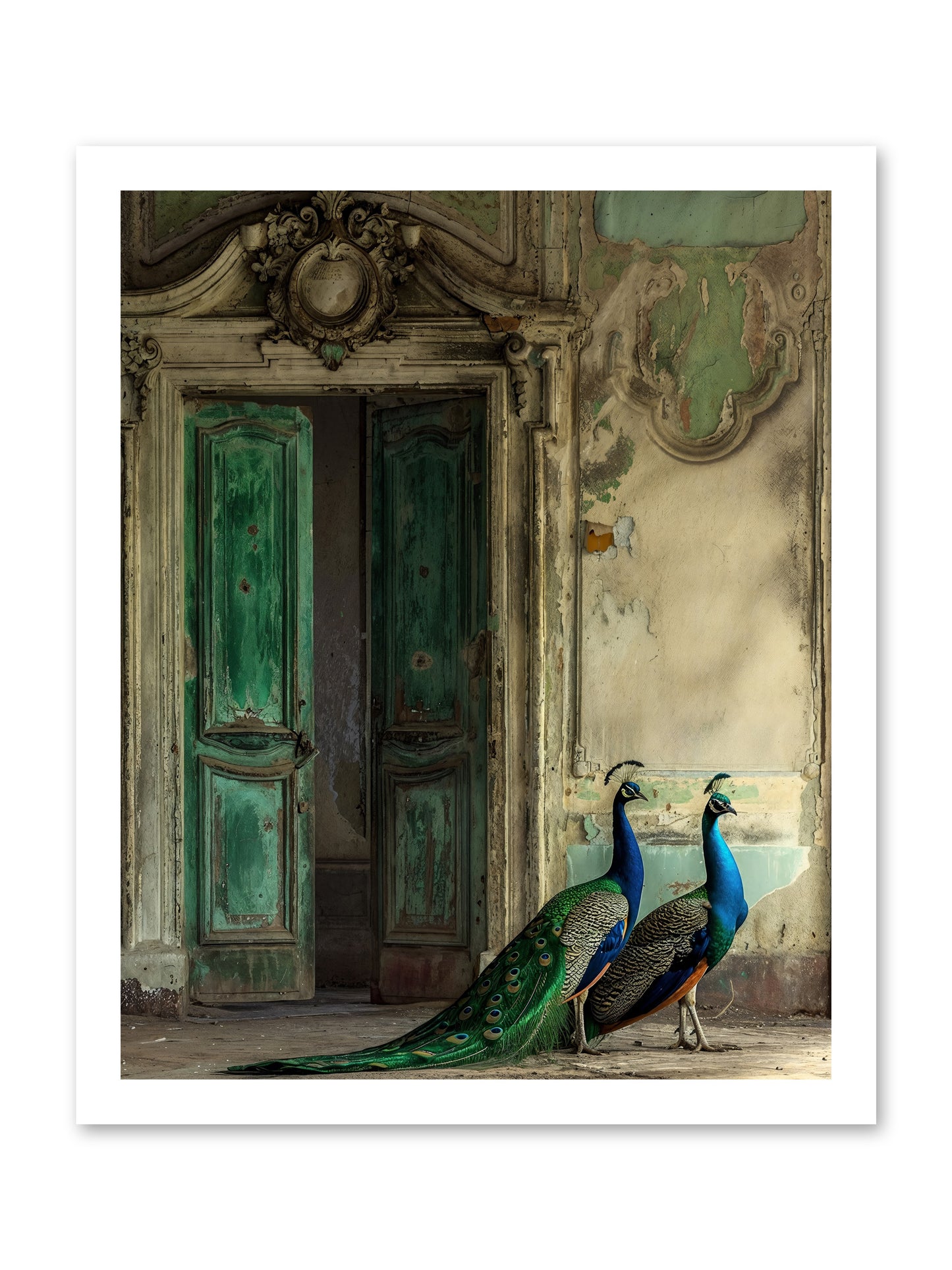 Passage To Avian Majesty -- Loose Canvas Print 16x20